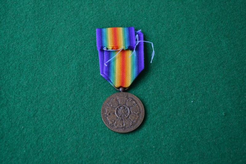 WW! Belgium Victory Medal. — image 2