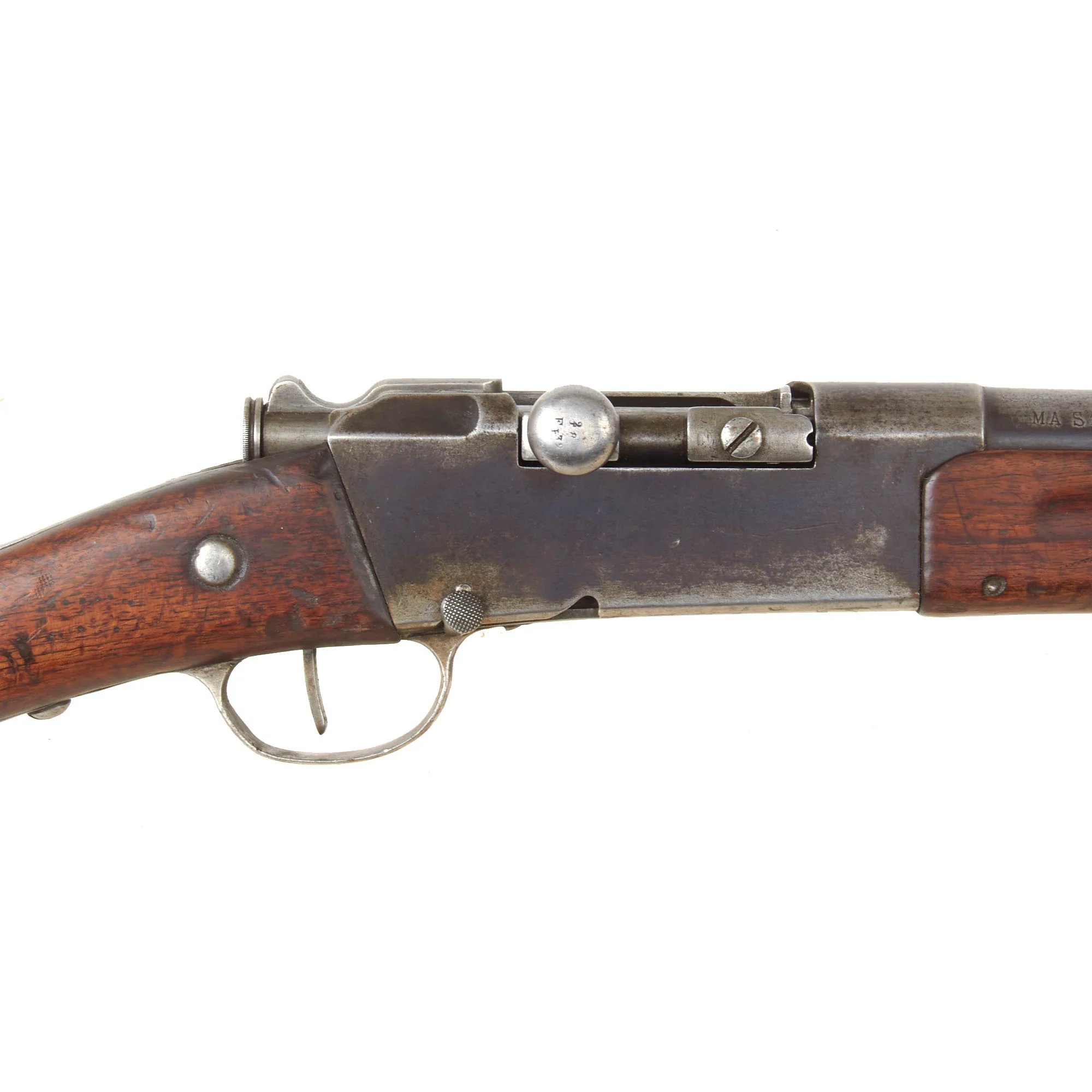 Original Antique French Lebel Fusil Modèle 1886 M93 Infantry Rifle by St. Étienne Arsenal Dated 1891 - Serial FT 46363 — image 10