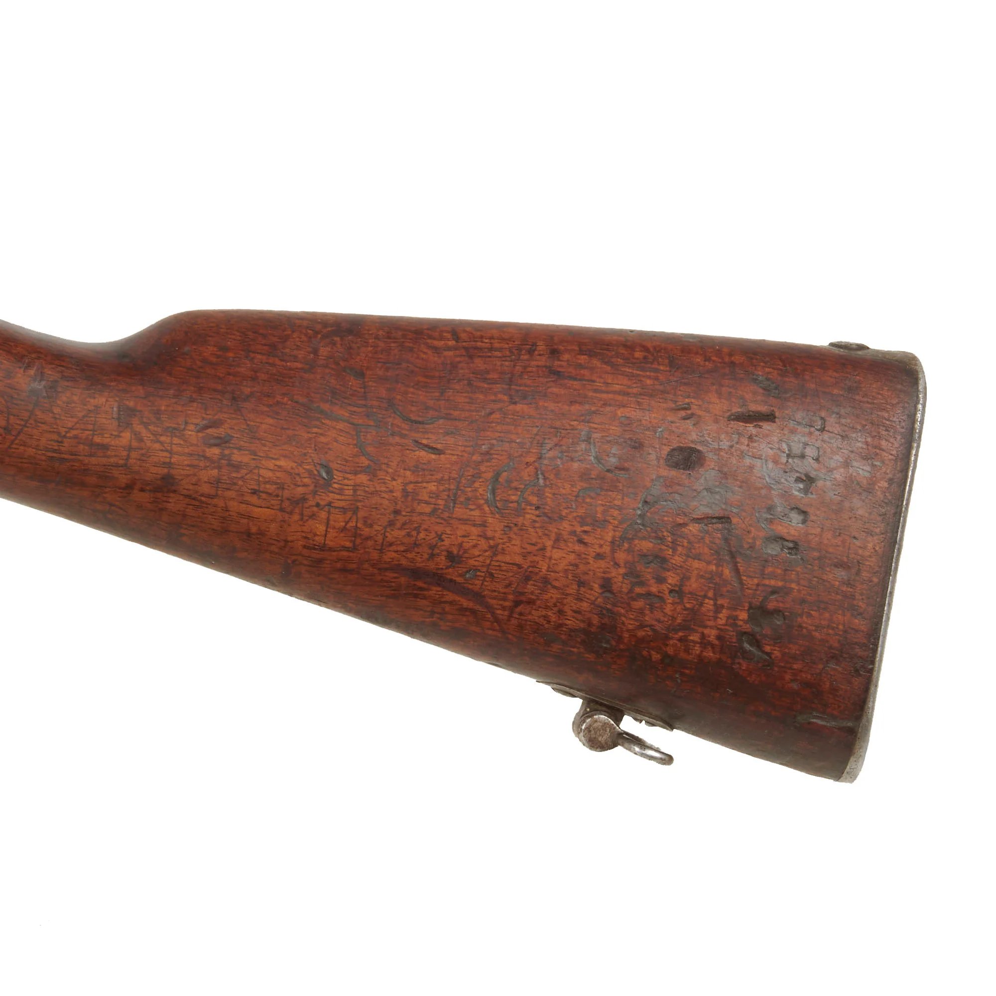 Original Antique French Lebel Fusil Modèle 1886 M93 Infantry Rifle by St. Étienne Arsenal Dated 1891 - Serial FT 46363 — image 13