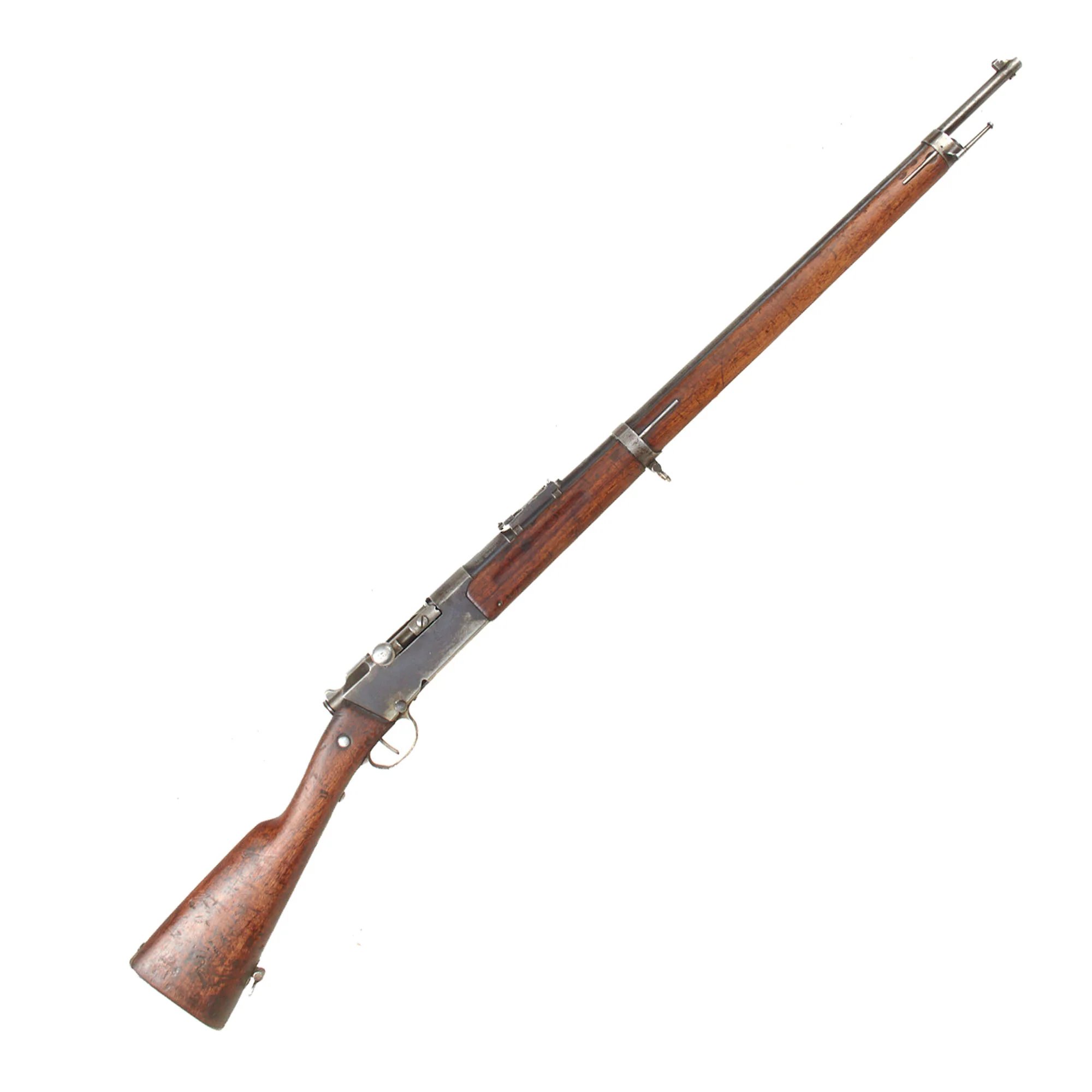 Original Antique French Lebel Fusil Modèle 1886 M93 Infantry Rifle by St. Étienne Arsenal Dated 1891 - Serial FT 46363 — image 2