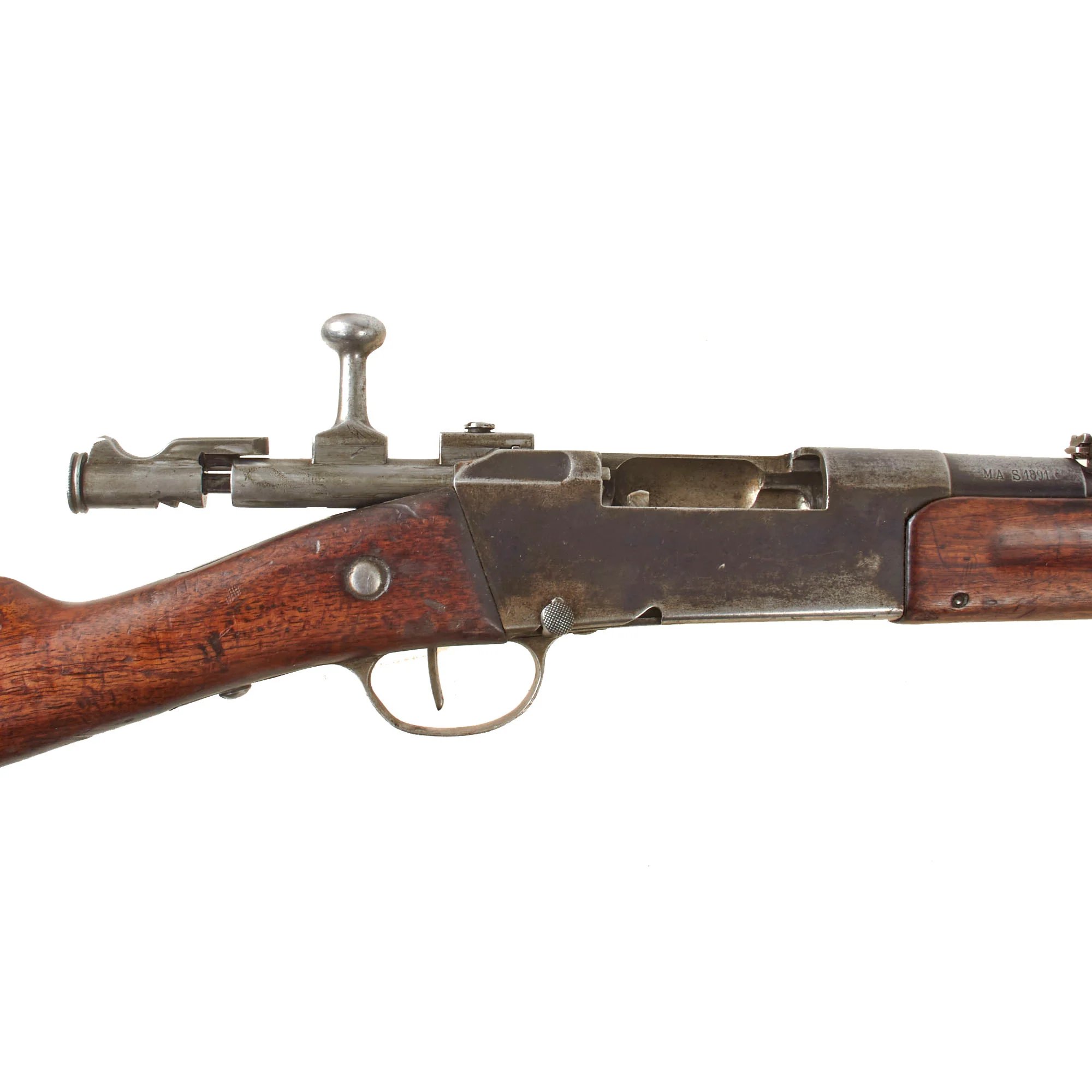Original Antique French Lebel Fusil Modèle 1886 M93 Infantry Rifle by St. Étienne Arsenal Dated 1891 - Serial FT 46363 — image 22