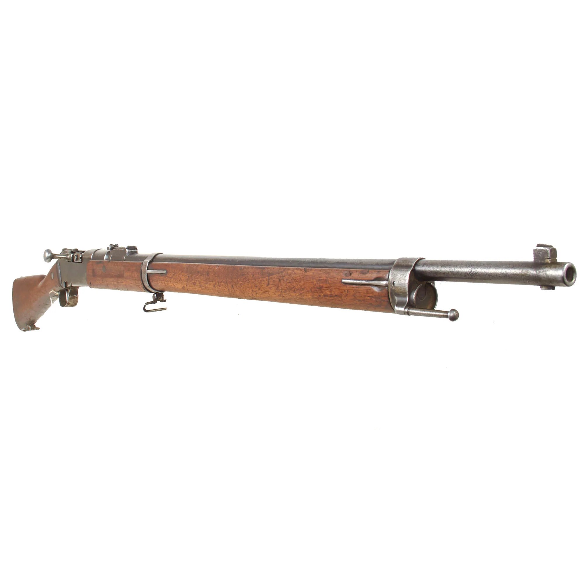 Original Antique French Lebel Fusil Modèle 1886 M93 Infantry Rifle by St. Étienne Arsenal Dated 1891 - Serial FT 46363 — image 4