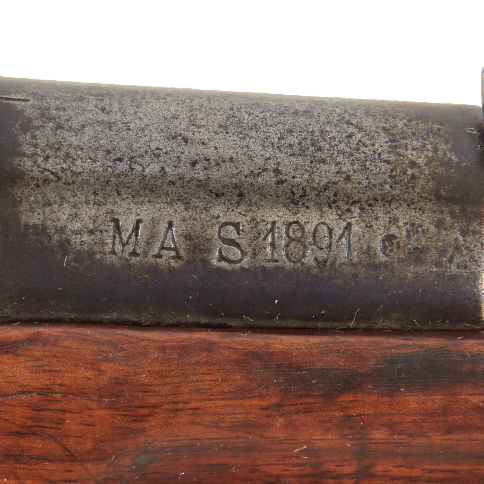 Original Antique French Lebel Fusil Modèle 1886 M93 Infantry Rifle by St. Étienne Arsenal Dated 1891 - Serial FT 46363 — image 5