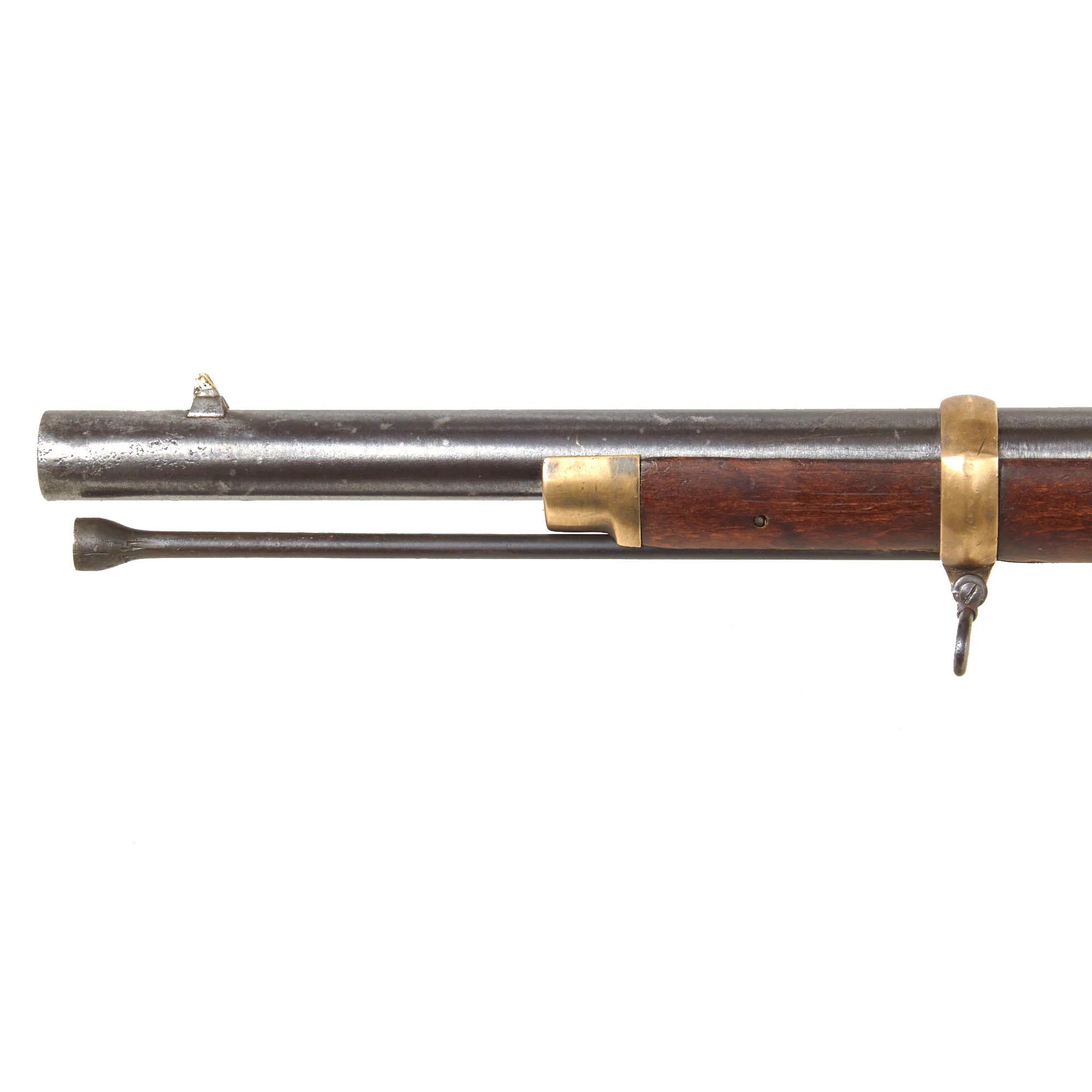 Original U.S. Civil War Rare Remington Contract Model 1863 'Zouave' Percussion Rifle with Very Good Bore - dated 1863 — image 13