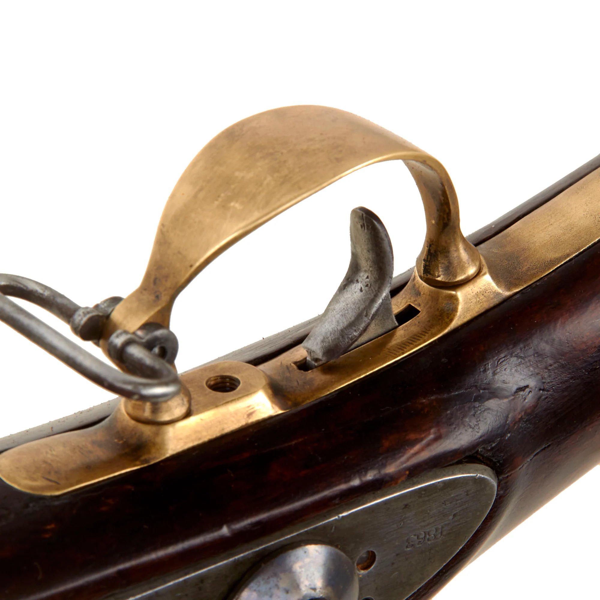 Original U.S. Civil War Rare Remington Contract Model 1863 'Zouave' Percussion Rifle with Very Good Bore - dated 1863 — image 15