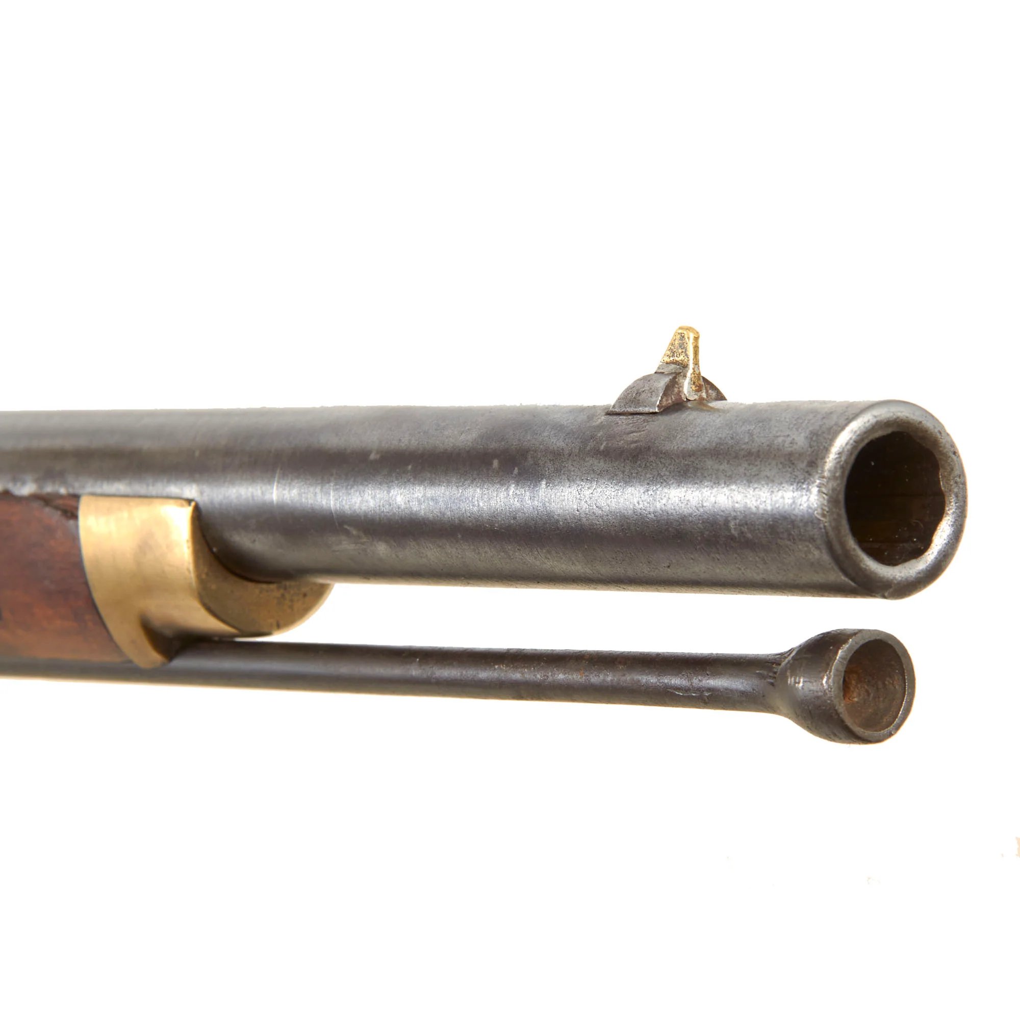 Original U.S. Civil War Rare Remington Contract Model 1863 'Zouave' Percussion Rifle with Very Good Bore - dated 1863 — image 17