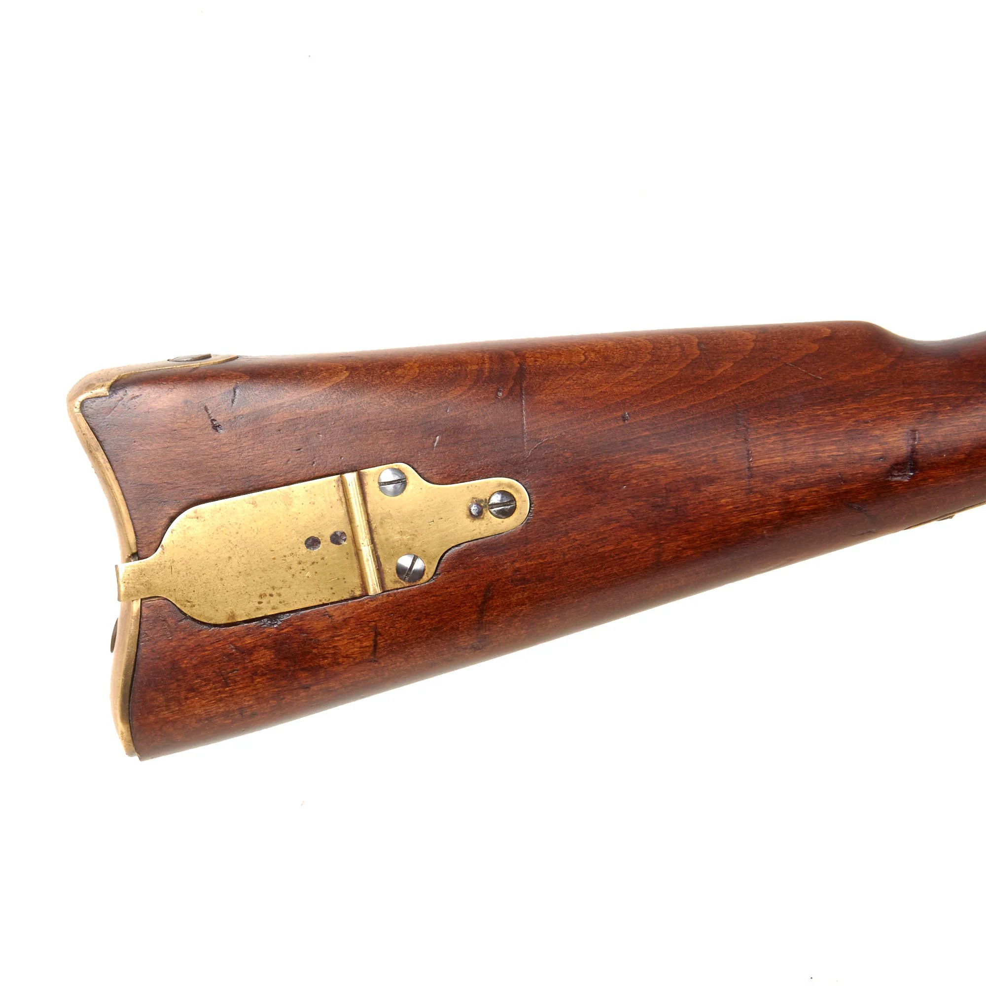 Original U.S. Civil War Rare Remington Contract Model 1863 'Zouave' Percussion Rifle with Very Good Bore - dated 1863 — image 8