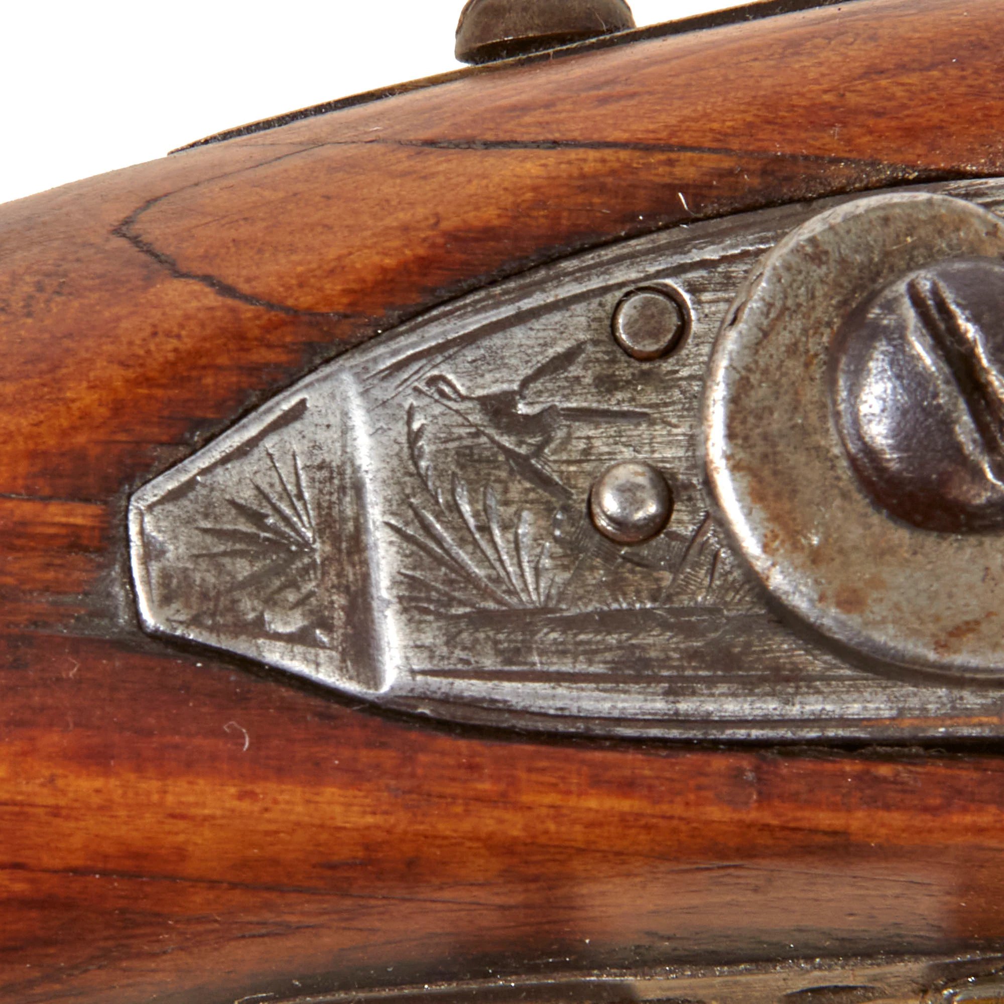 Original U.S. Pennsylvania Percussion Hunting Rifle by Frank Gilbert of Somerset with Partridge Trade Lock - Circa 1850 — image 10