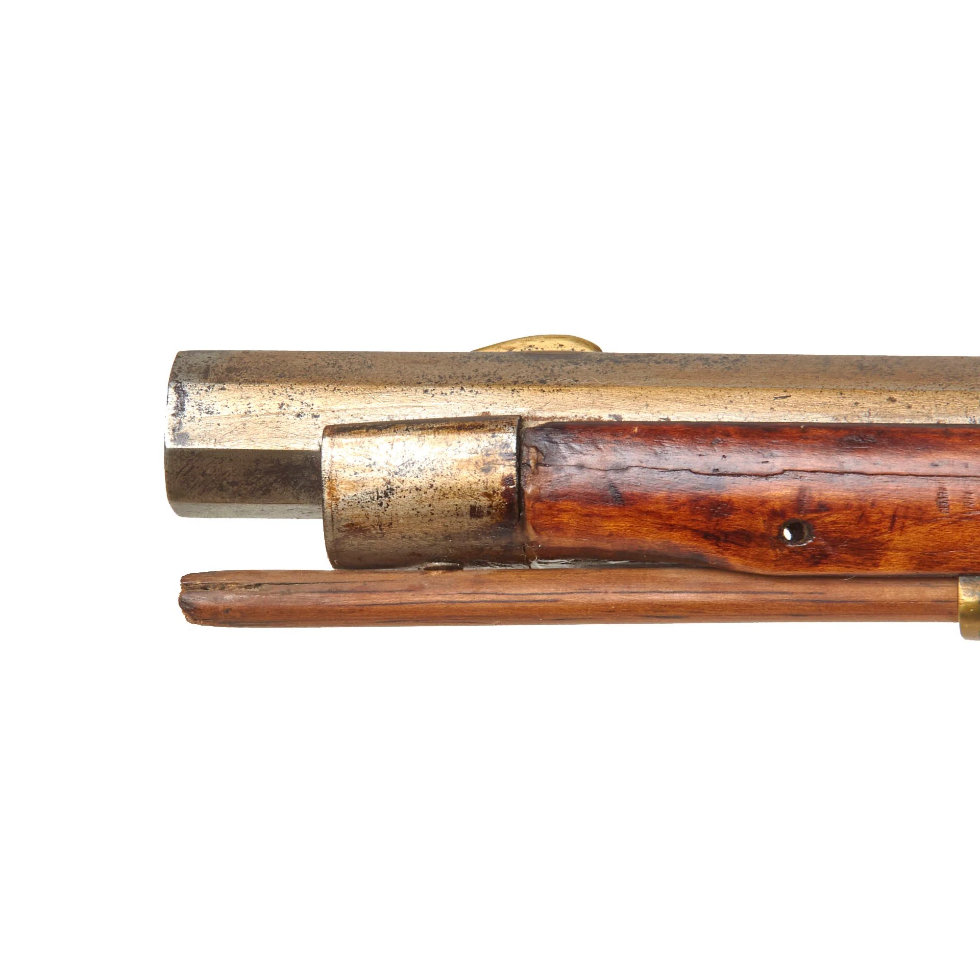 Original U.S. Pennsylvania Percussion Hunting Rifle by Frank Gilbert of Somerset with Partridge Trade Lock - Circa 1850 — image 13