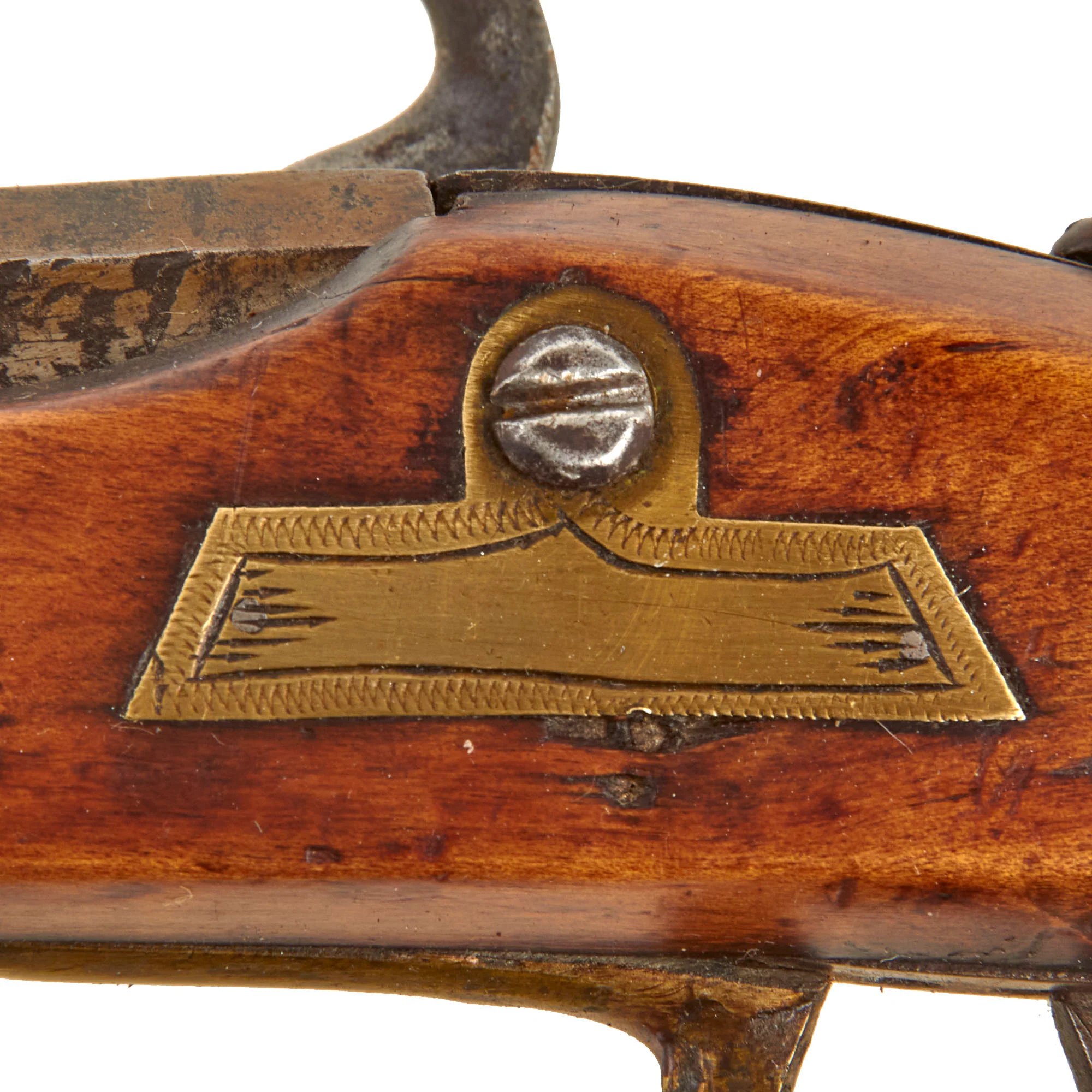 Original U.S. Pennsylvania Percussion Hunting Rifle by Frank Gilbert of Somerset with Partridge Trade Lock - Circa 1850 — image 14