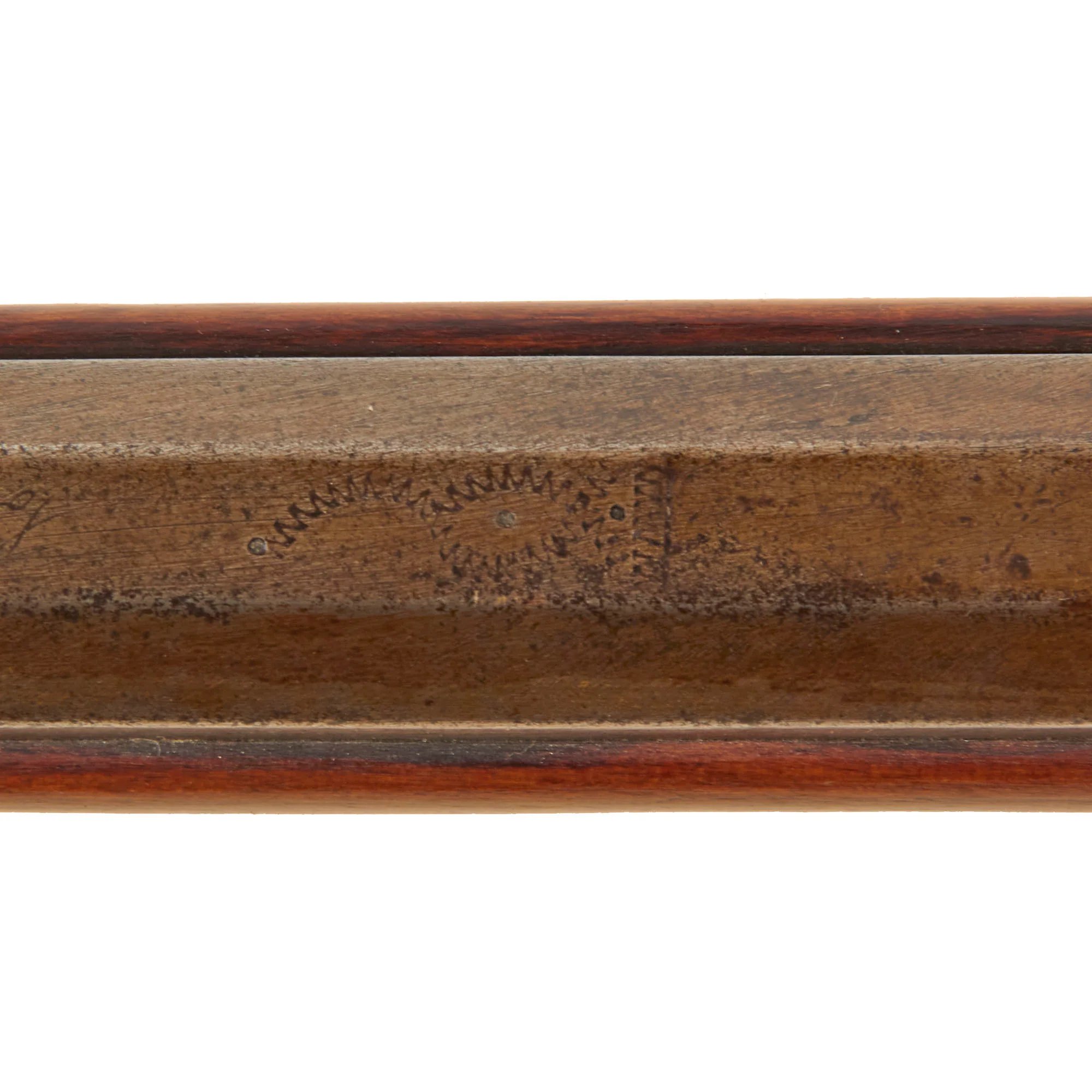 Original U.S. Pennsylvania Percussion Hunting Rifle by Frank Gilbert of Somerset with Partridge Trade Lock - Circa 1850 — image 15