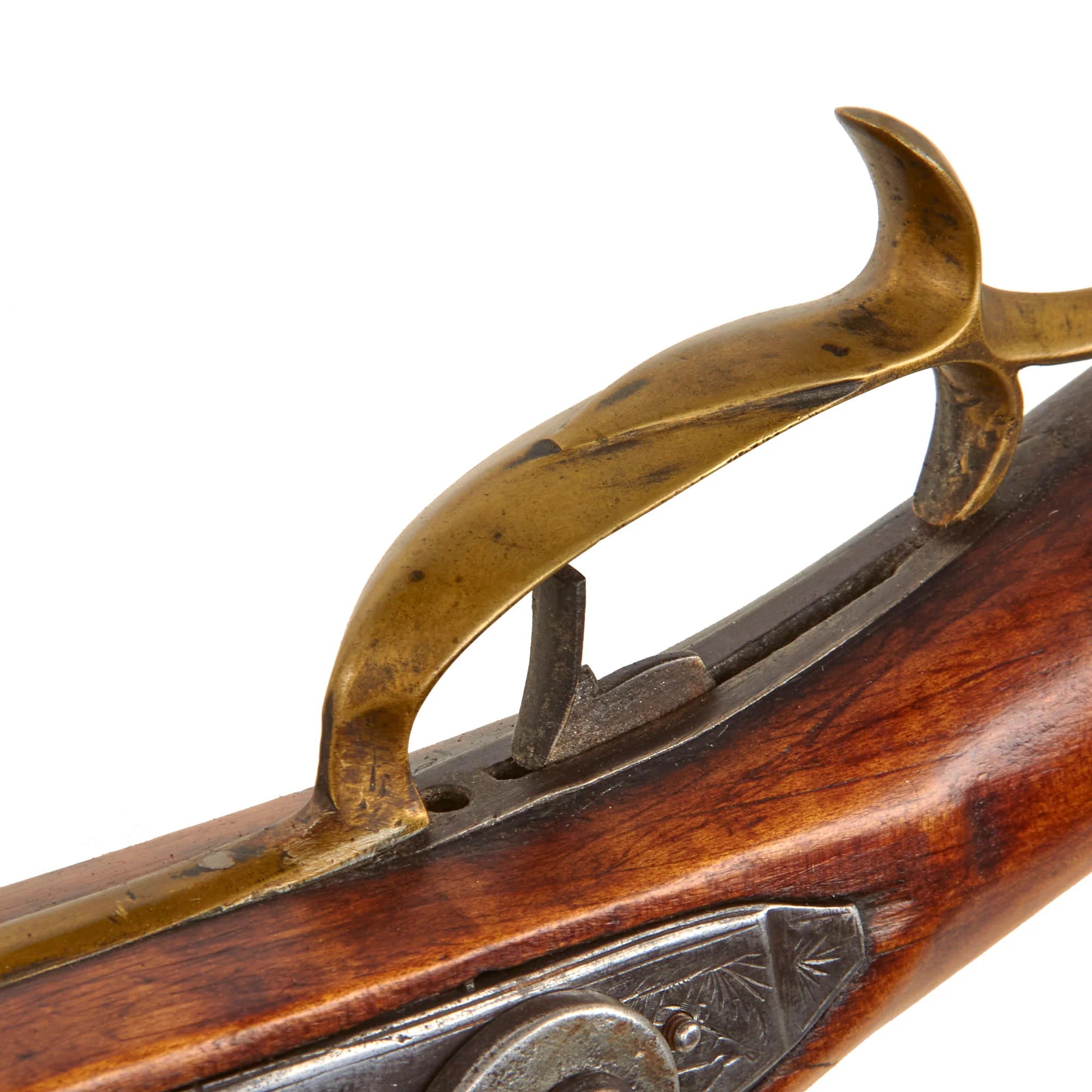 Original U.S. Pennsylvania Percussion Hunting Rifle by Frank Gilbert of Somerset with Partridge Trade Lock - Circa 1850 — image 17