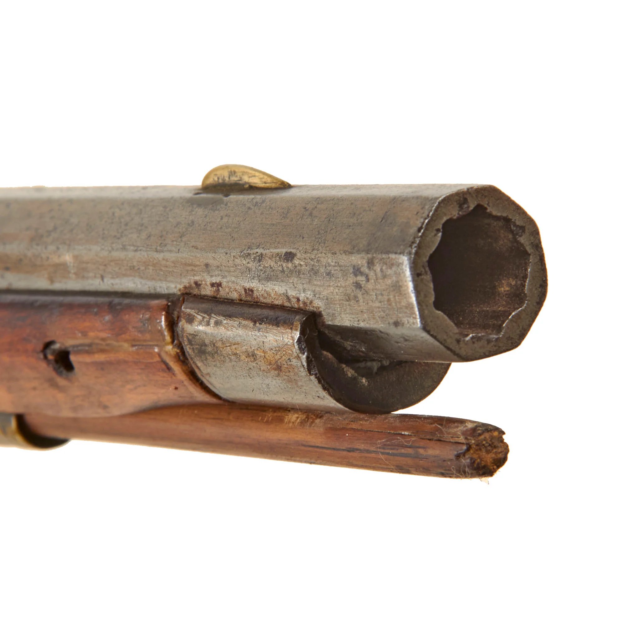 Original U.S. Pennsylvania Percussion Hunting Rifle by Frank Gilbert of Somerset with Partridge Trade Lock - Circa 1850 — image 20
