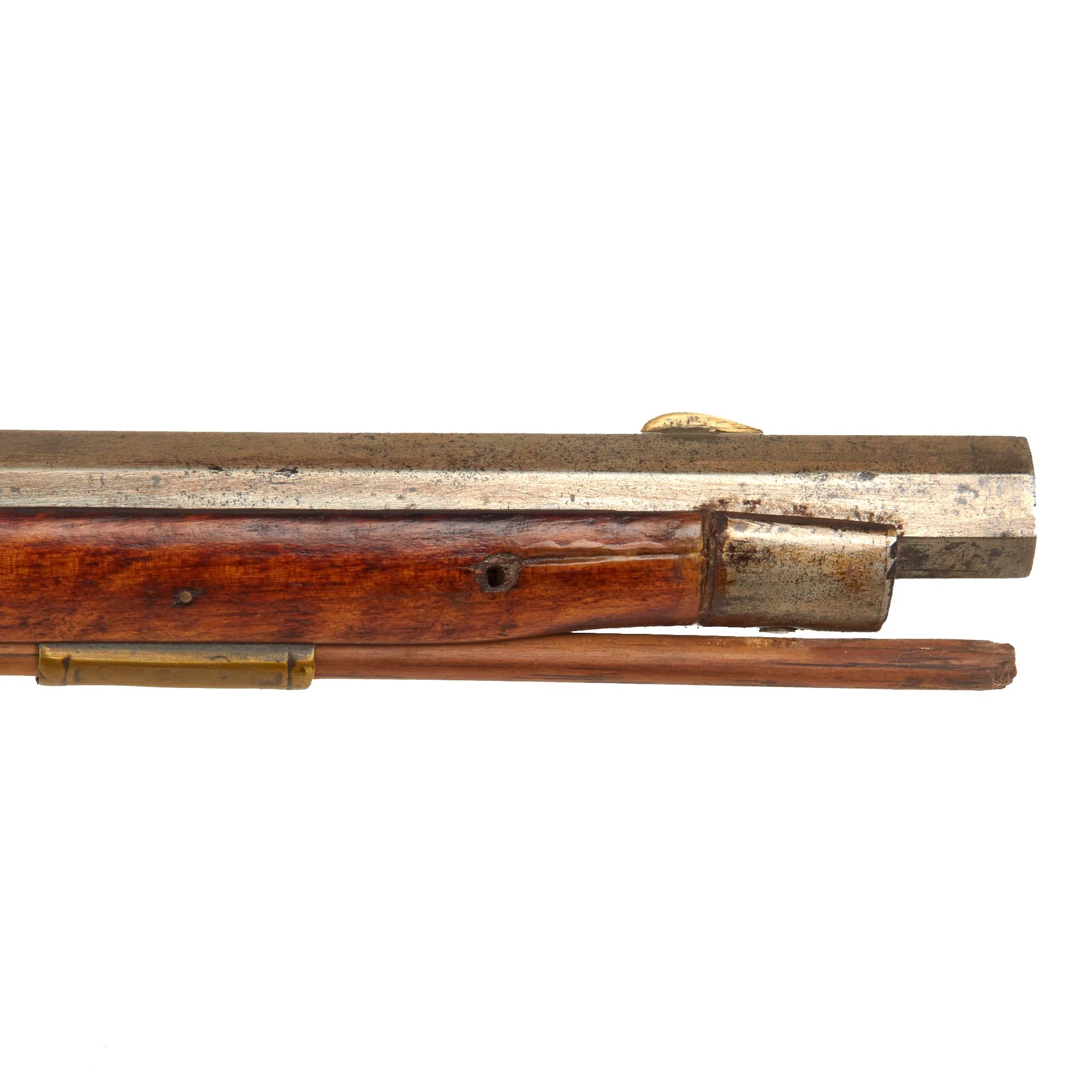 Original U.S. Pennsylvania Percussion Hunting Rifle by Frank Gilbert of Somerset with Partridge Trade Lock - Circa 1850 — image 9