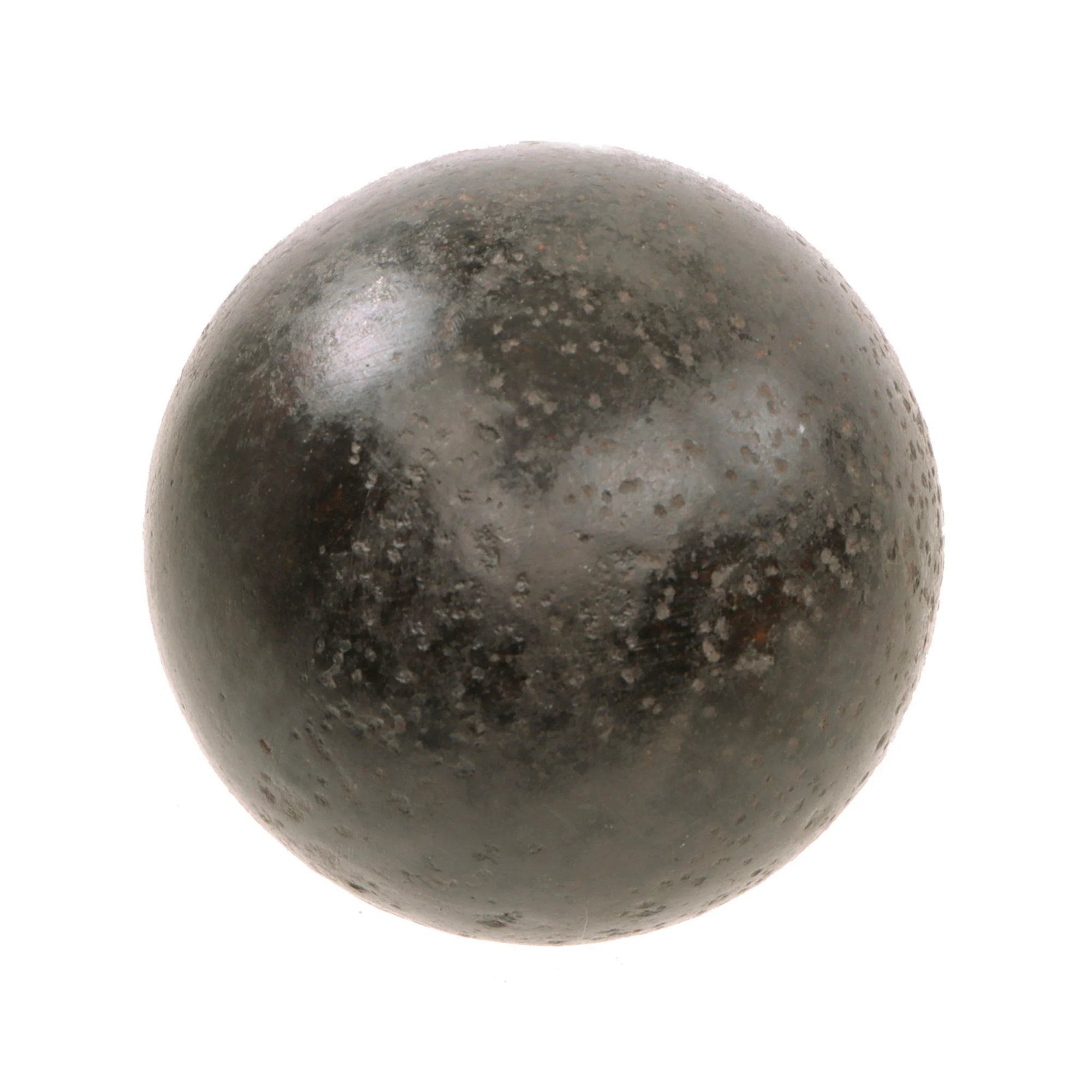 Original French WWI Model 1914 Bracelet Ball Hand Grenade with Fuse & Pull Ring Housing - Inert — image 3