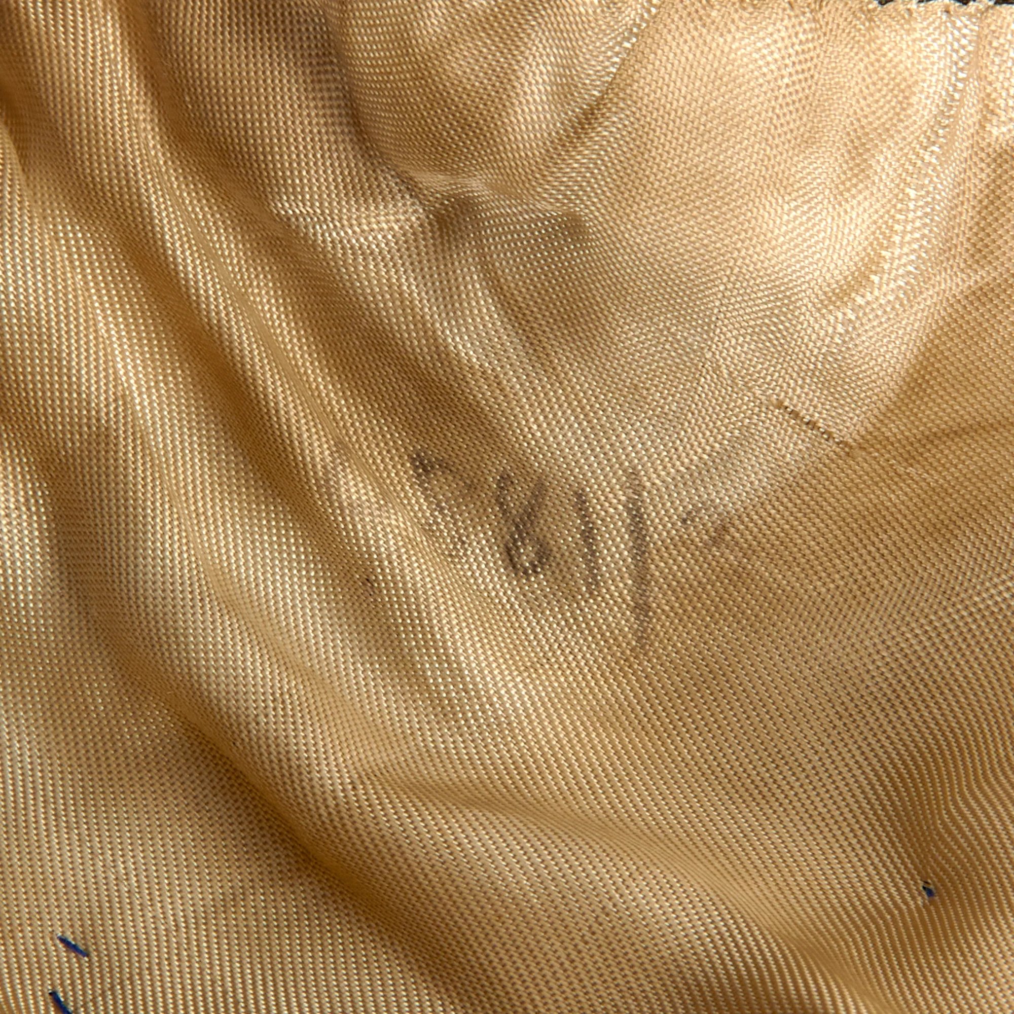 Original U.S. WWII 'Fighting 6th' 6th Mechanized Cavalry Group Captain's Custom Uniform Jacket with Bullion Patch and Piped Officer's Garrison Cap with Enameled DI — image 12