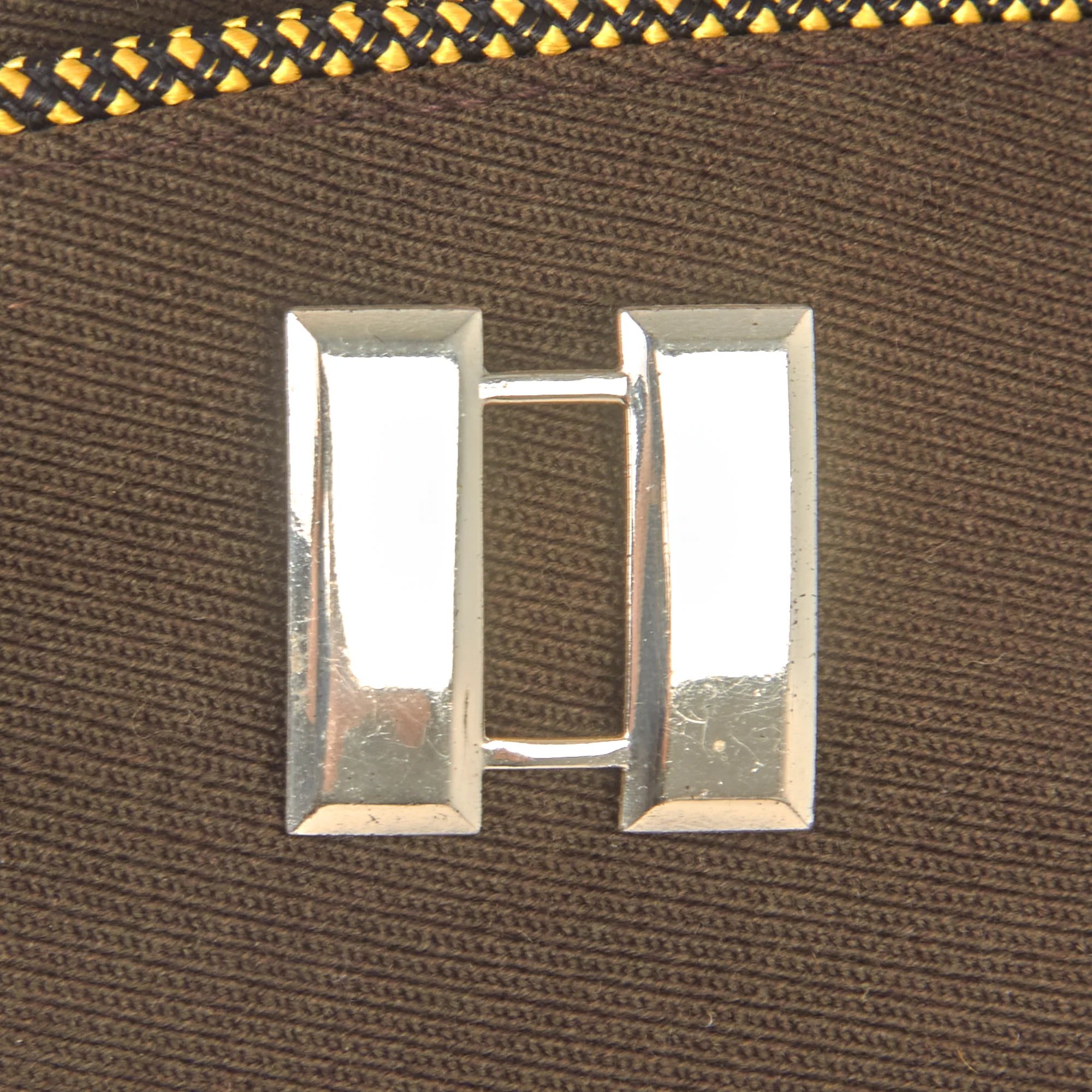 Original U.S. WWII 'Fighting 6th' 6th Mechanized Cavalry Group Captain's Custom Uniform Jacket with Bullion Patch and Piped Officer's Garrison Cap with Enameled DI — image 16