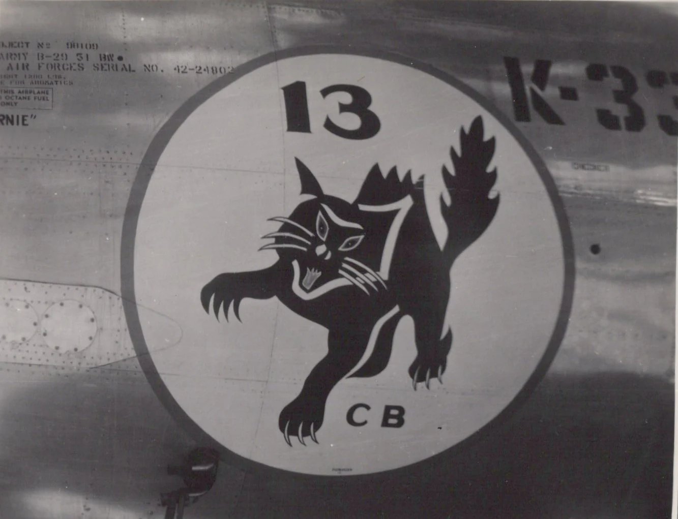 Original U.S. WWII AAF Nose Art Photo Collection with Fantastic Suggestive Artwork - 20 Photos Total — image 15