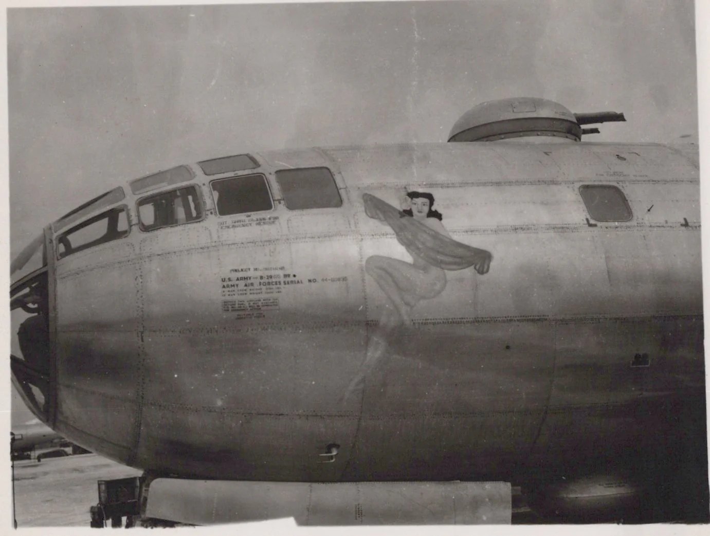 Original U.S. WWII AAF Nose Art Photo Collection with Fantastic Suggestive Artwork - 20 Photos Total — image 18