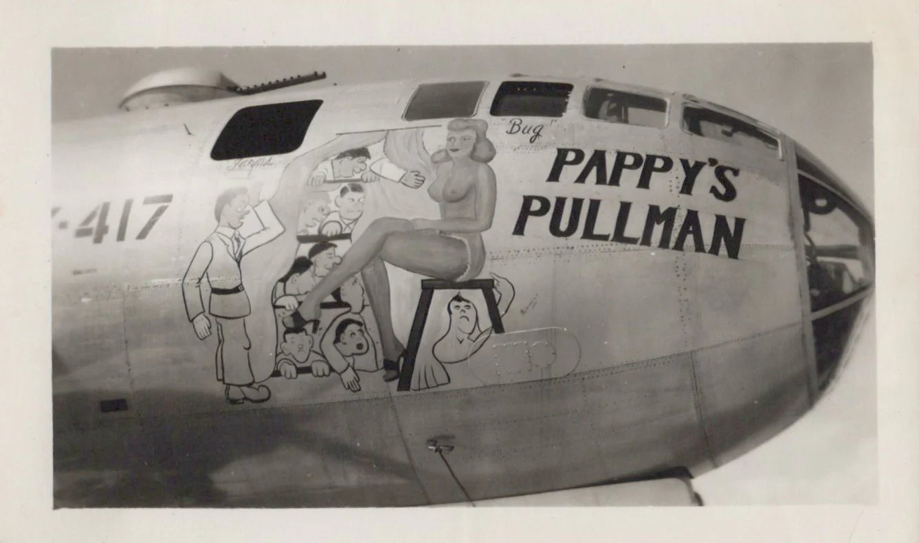 Original U.S. WWII AAF Nose Art Photo Collection with Fantastic Suggestive Artwork - 20 Photos Total — image 20