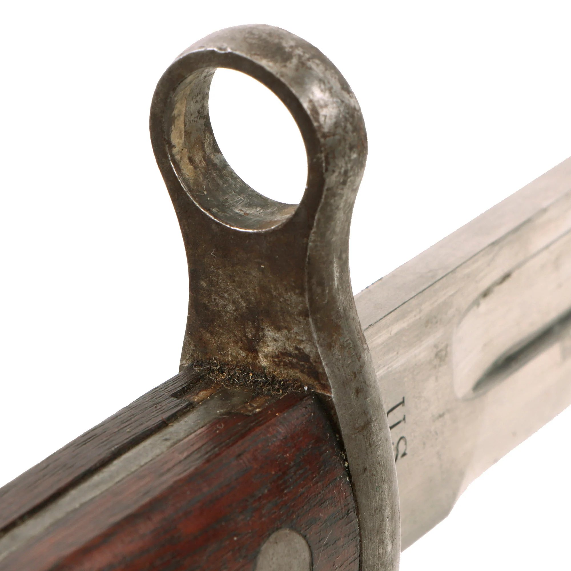 Original U.S. Spanish - American War Model 1892 Krag Rifle Bayonet and 1st Pattern Scabbard - Dated 1898 — image 8