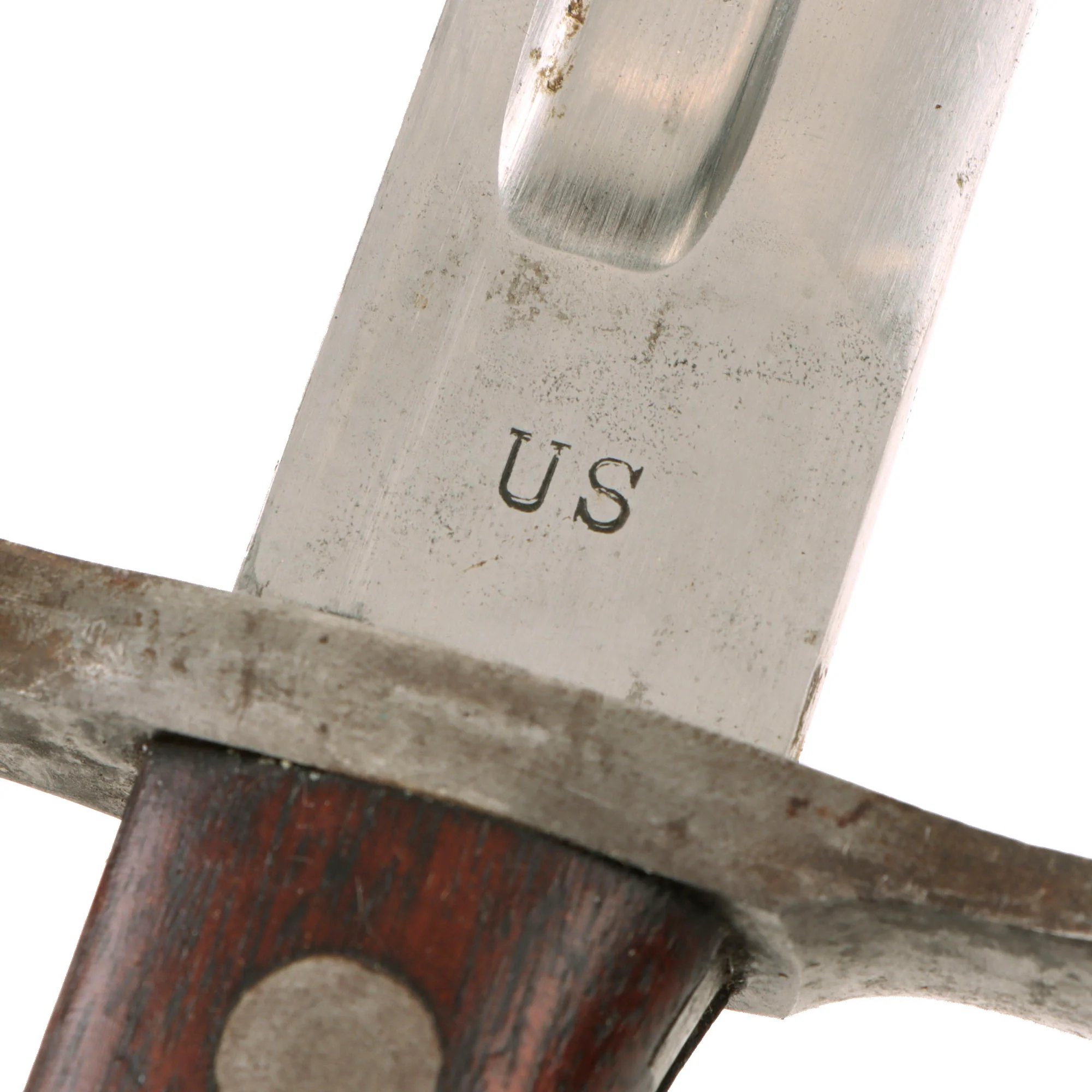 Original U.S. Spanish - American War Model 1892 Krag Rifle Bayonet and 1st Pattern Scabbard - Dated 1898 — image 9