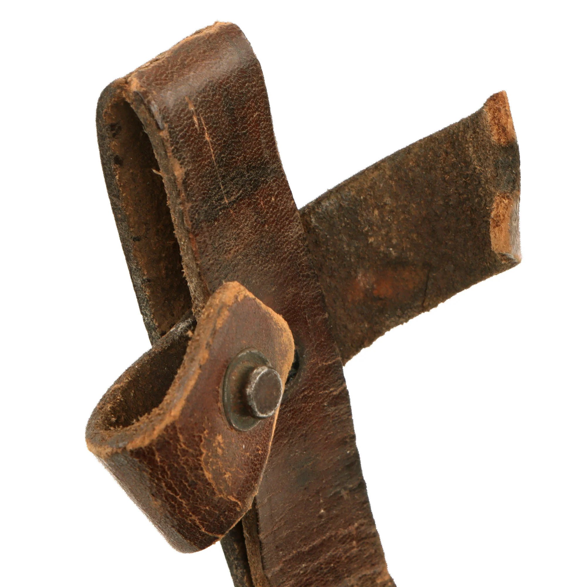 Original German WWI Steel Hilt 5 1/4' Blade Ersatz Bayonet Fighting Knife Combination with Scabbard - Carter Type EB2 — image 13