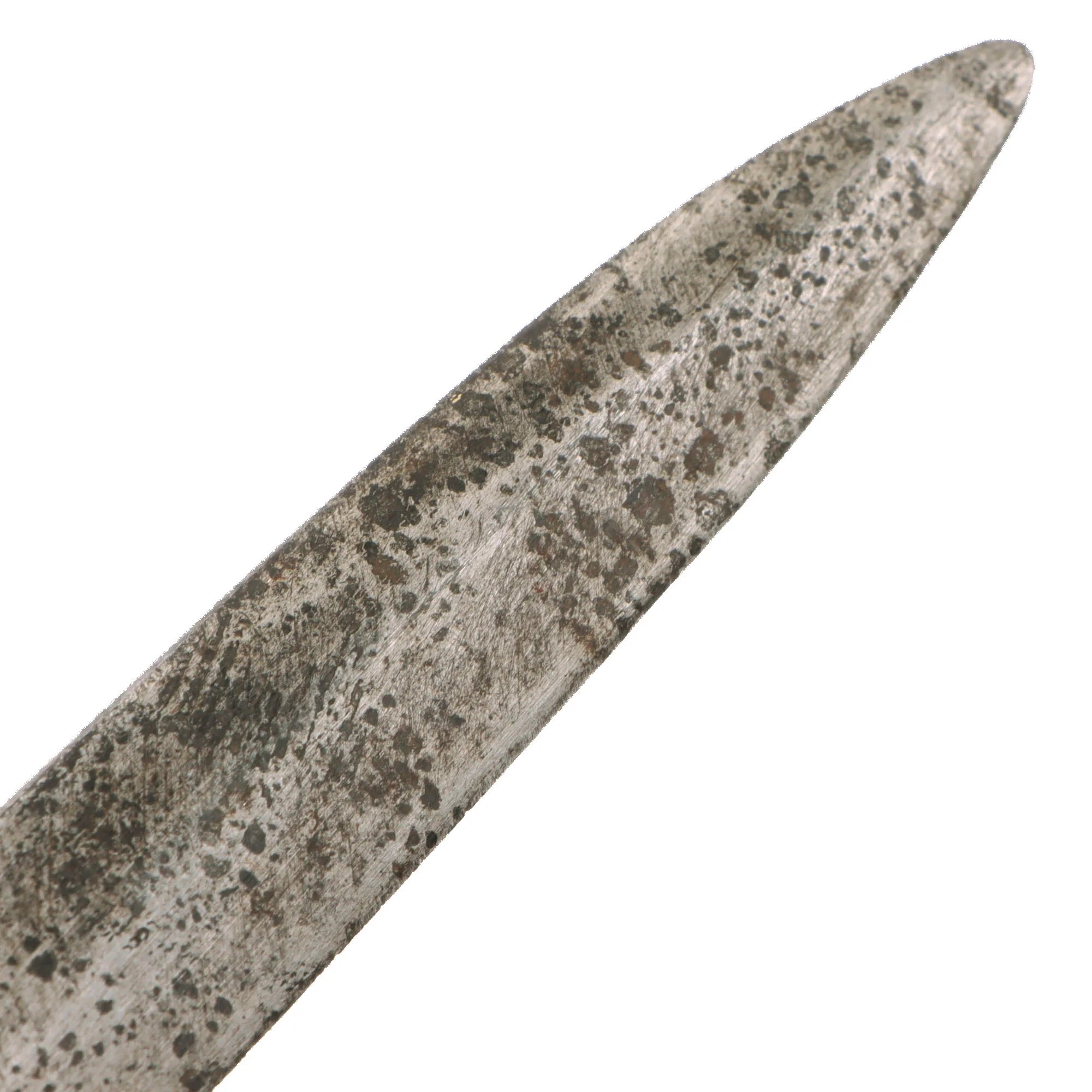 Original German WWI Steel Hilt 5 1/4' Blade Ersatz Bayonet Fighting Knife Combination with Scabbard - Carter Type EB2 — image 4