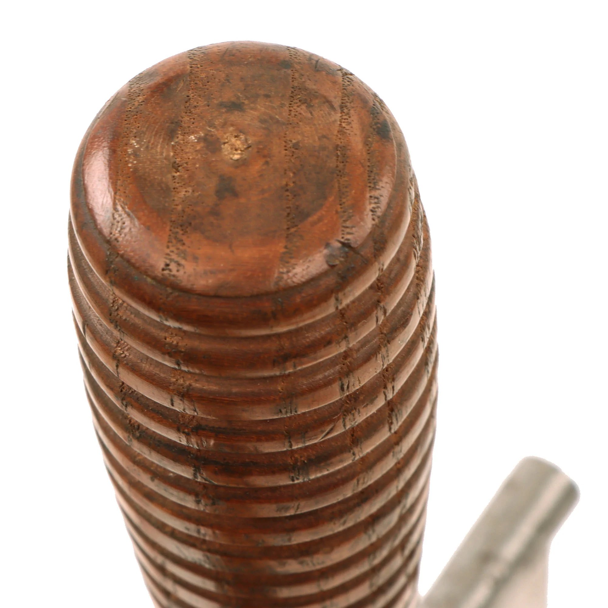 Original U.S. Indian Wars Era Model 1873 Entrenching Tool Knife with U.S. Marked Leather Scabbard — image 12