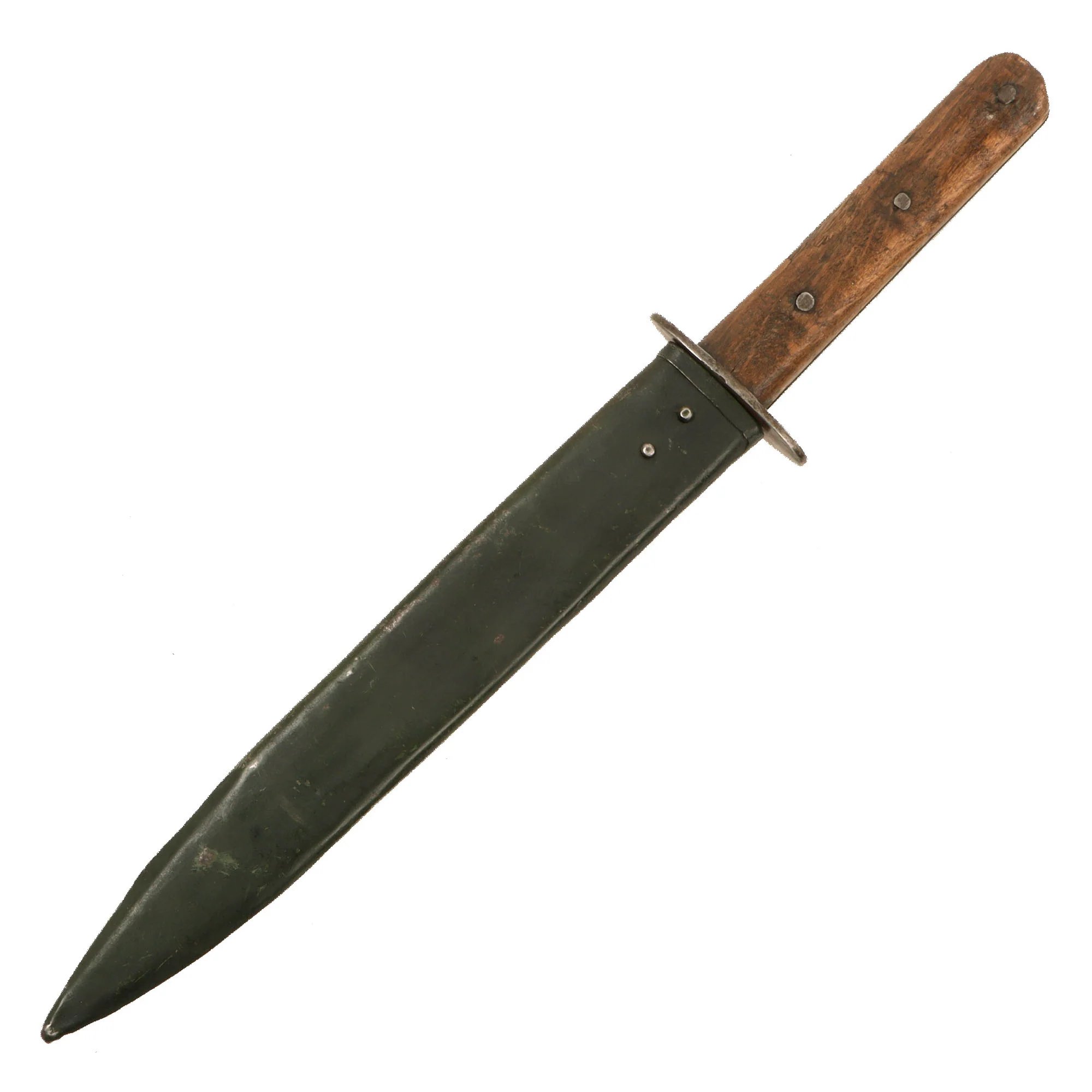 Original WWI Austro-Hungarian Fighting Knife by Zeitler with Steel Scabbard — image 4