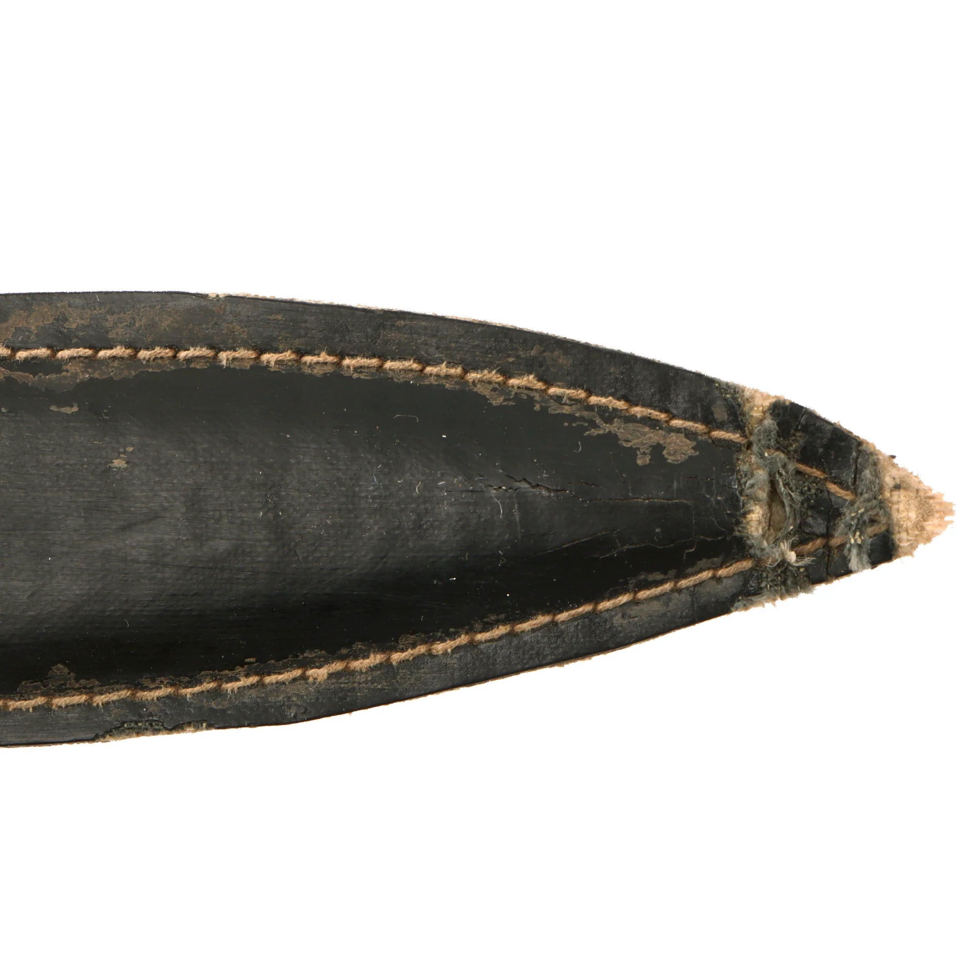 Original Italian WWII Fascist Youth GIL Cadet Dagger with Wood Grip and Oilcloth Sheath — image 14