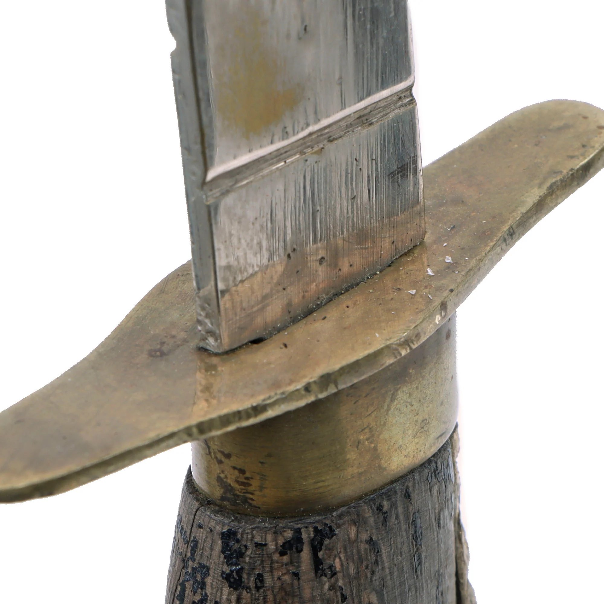 Original Italian WWII Fascist Youth GIL Cadet Dagger with Wood Grip and Oilcloth Sheath — image 6