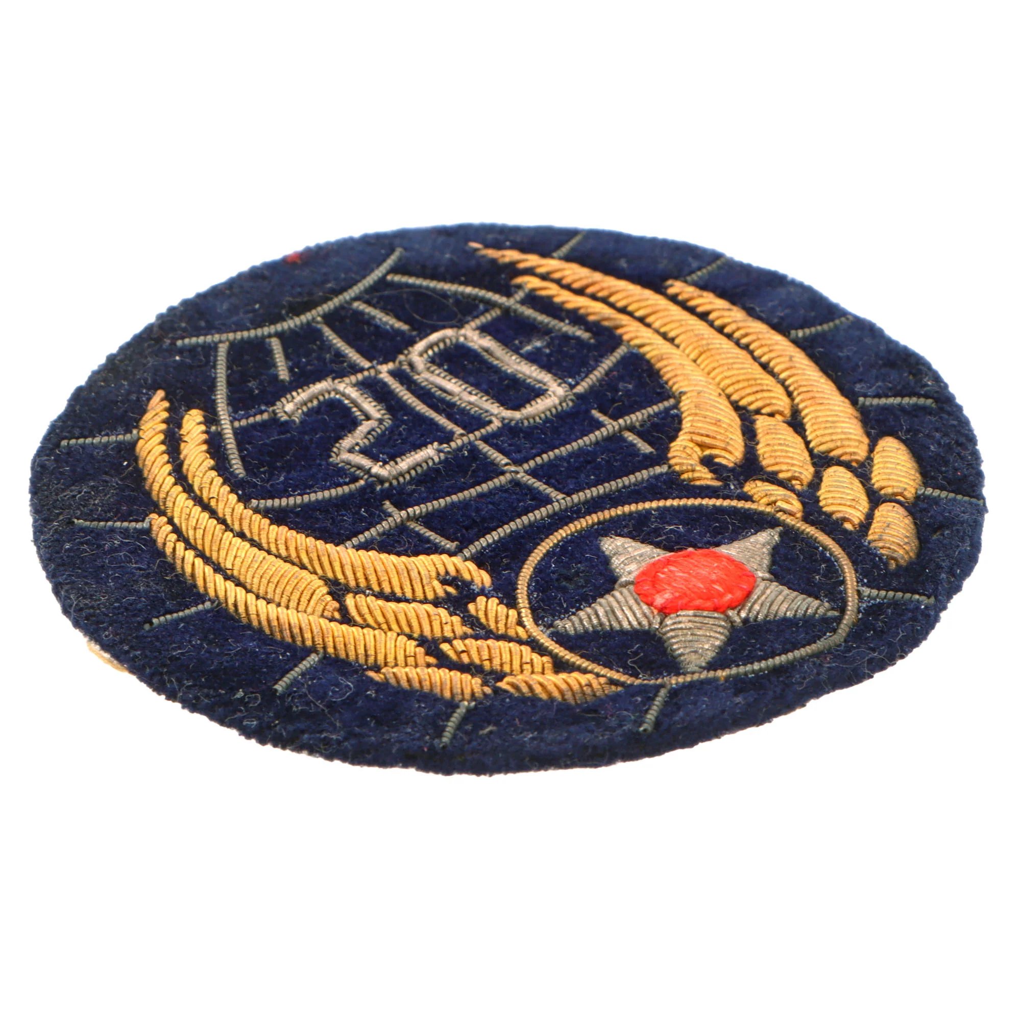 Original U.S. WWII Bullion & Velvet 20th Air Force Patch — image 2