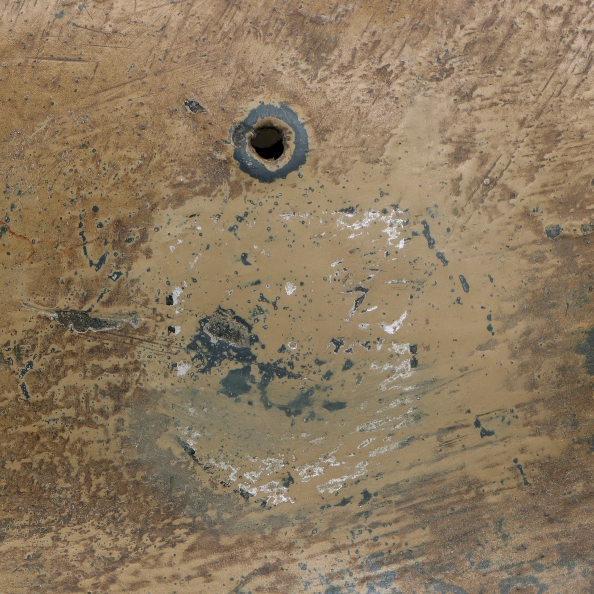 Original German WWII Refurbished Sand Camouflage M42 Helmet with High Quality Replica Liner - Stamped ckl64 — image 8