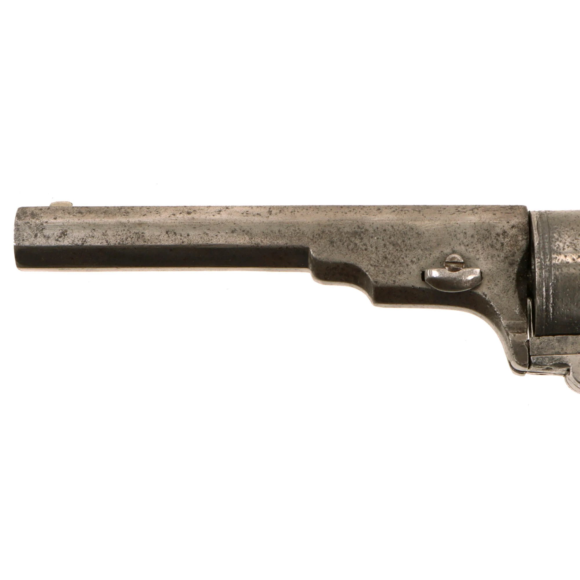 Original U.S. Scarce Colt No.1 Pocket Model 'Baby' Paterson Revolver Serial 49 with 4 1/2' Barrel and Figured Wood Grip - Only 500 Made - Circa 1838 — image 12
