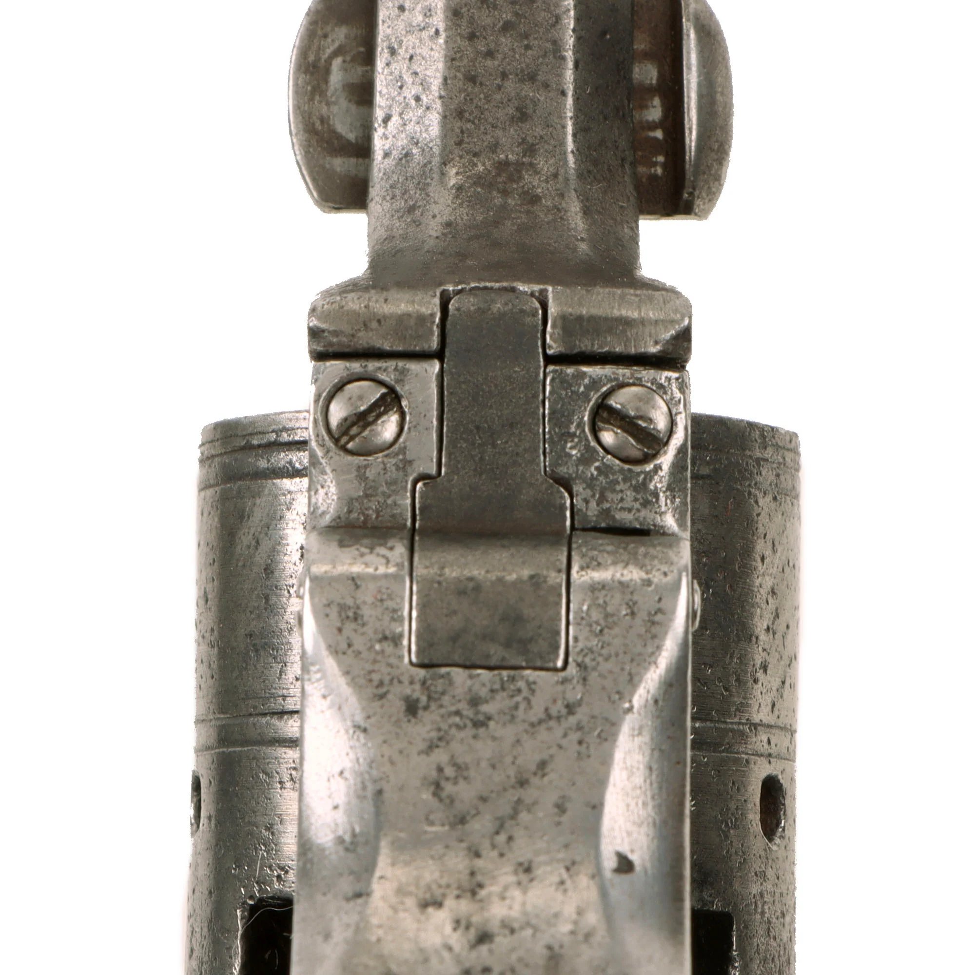 Original U.S. Scarce Colt No.1 Pocket Model 'Baby' Paterson Revolver Serial 49 with 4 1/2' Barrel and Figured Wood Grip - Only 500 Made - Circa 1838 — image 22