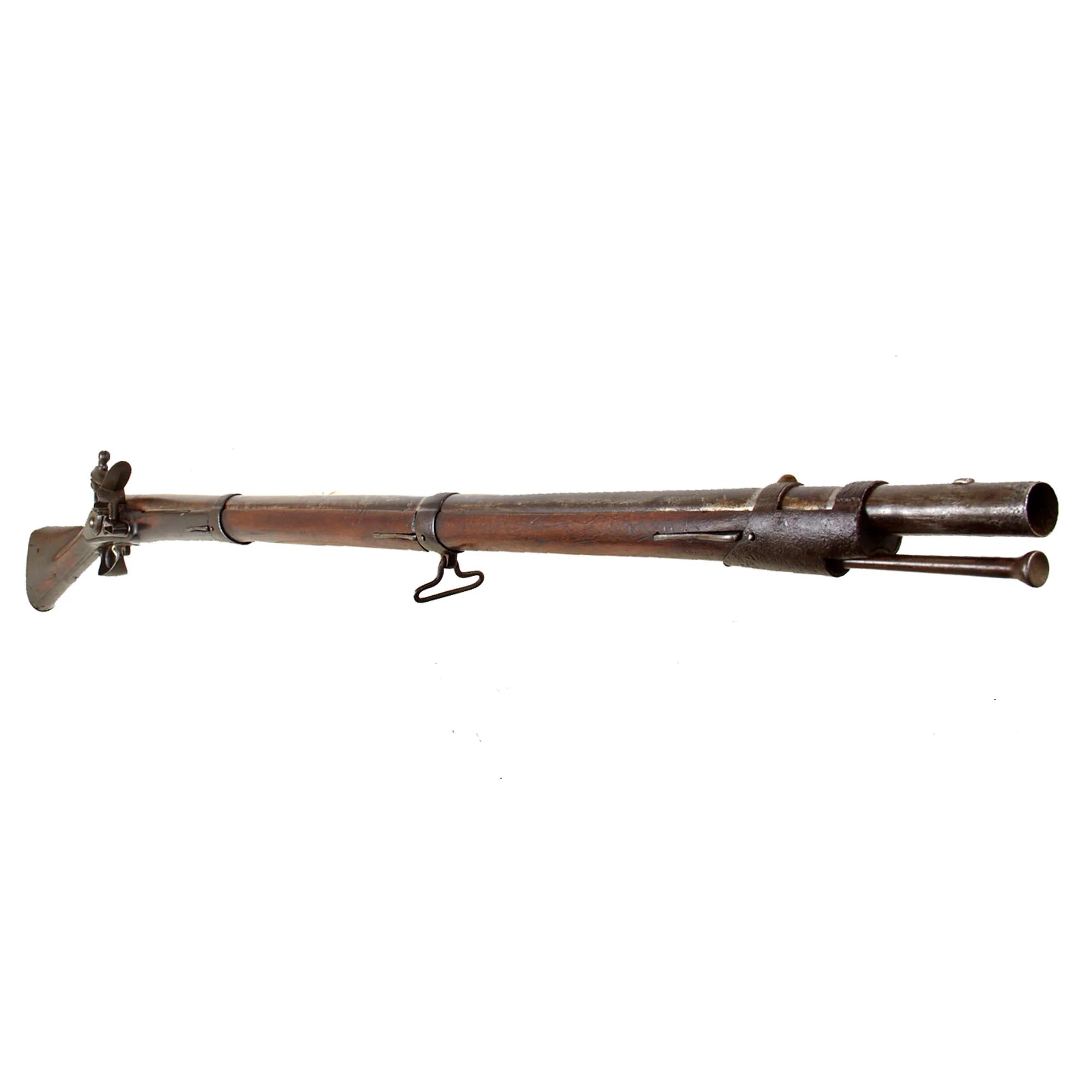 Original War of 1812 U.S. Springfield Model 1812 Flintlock Musket by Springfield Armory Dated 1812 - Unconverted — image 4