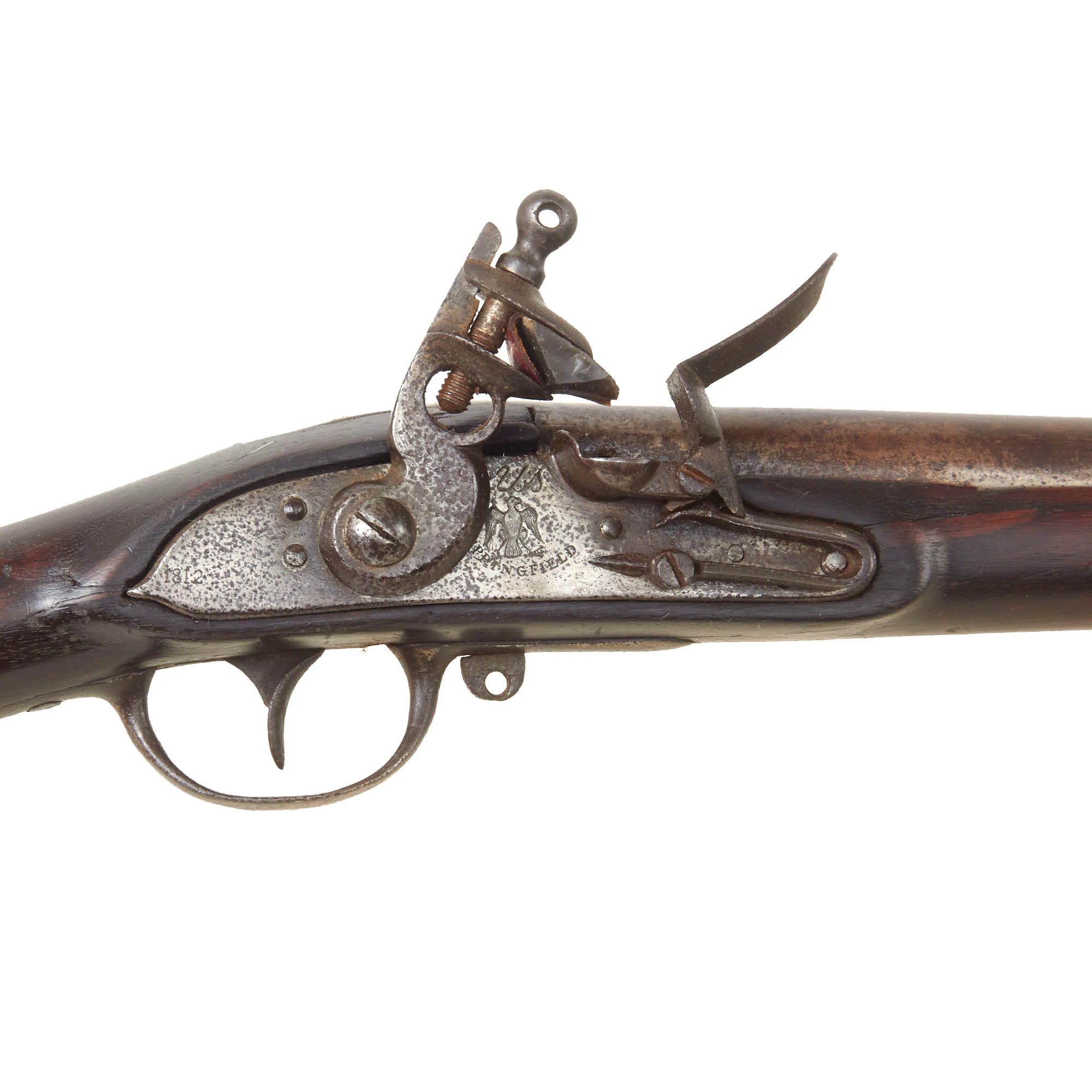 Original War of 1812 U.S. Springfield Model 1812 Flintlock Musket by Springfield Armory Dated 1812 - Unconverted — image 9