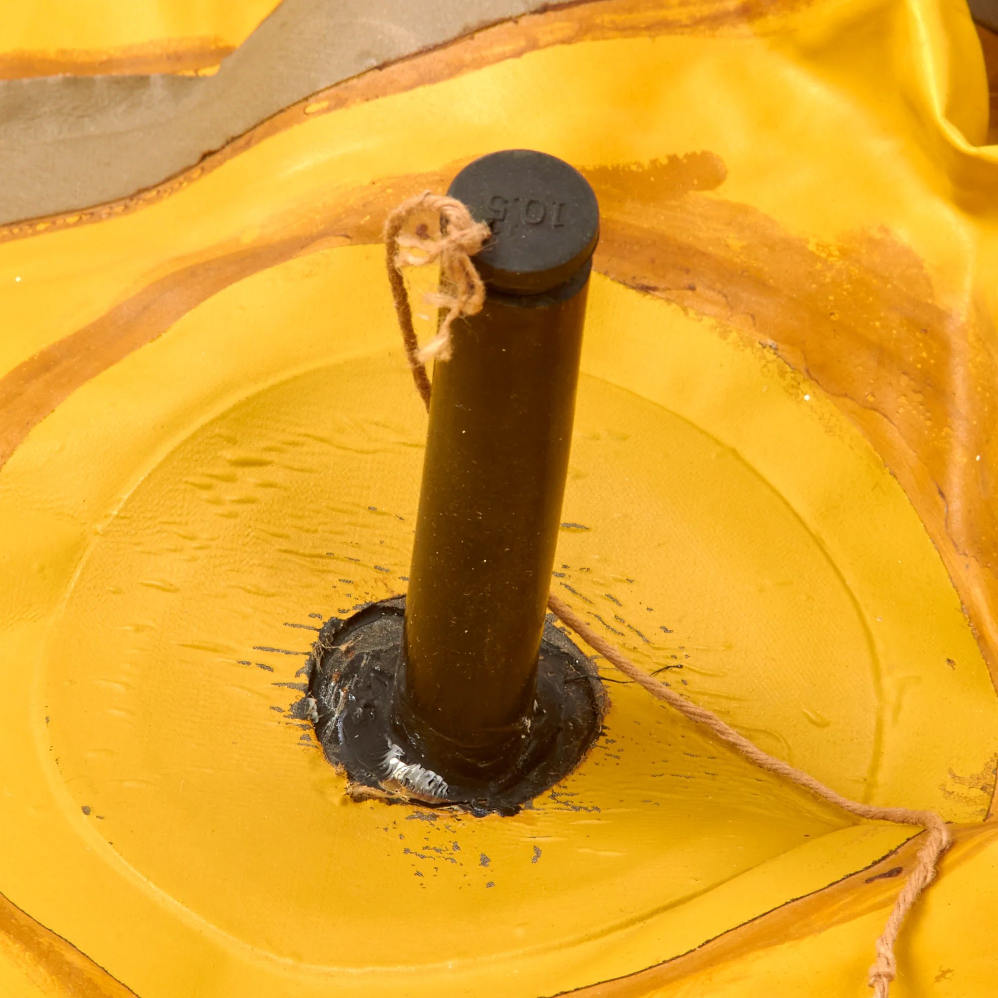 Original German WWII Unissued Luftwaffe Einmannshlauchboot Rubber Survival Dinghy Single Person Inflatable Boat by Klepper-Werke of Rosenheim with Collapsible Oar, Emergency Petrol & Water Canteens and Other Accessories — image 24