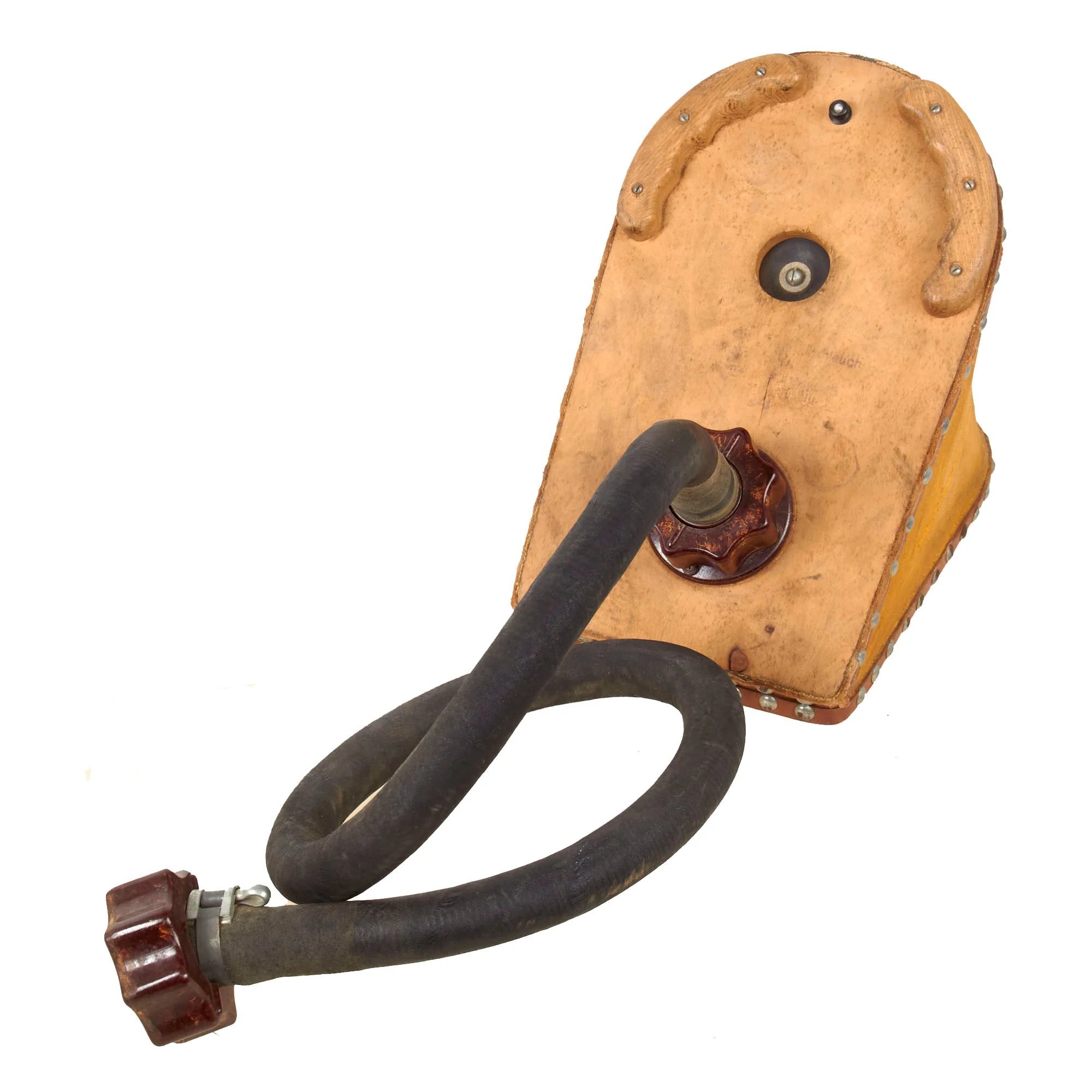 Original German WWII Unissued Luftwaffe Einmannshlauchboot Rubber Survival Dinghy Single Person Inflatable Boat by Klepper-Werke of Rosenheim with Collapsible Oar, Emergency Petrol & Water Canteens and Other Accessories — image 28