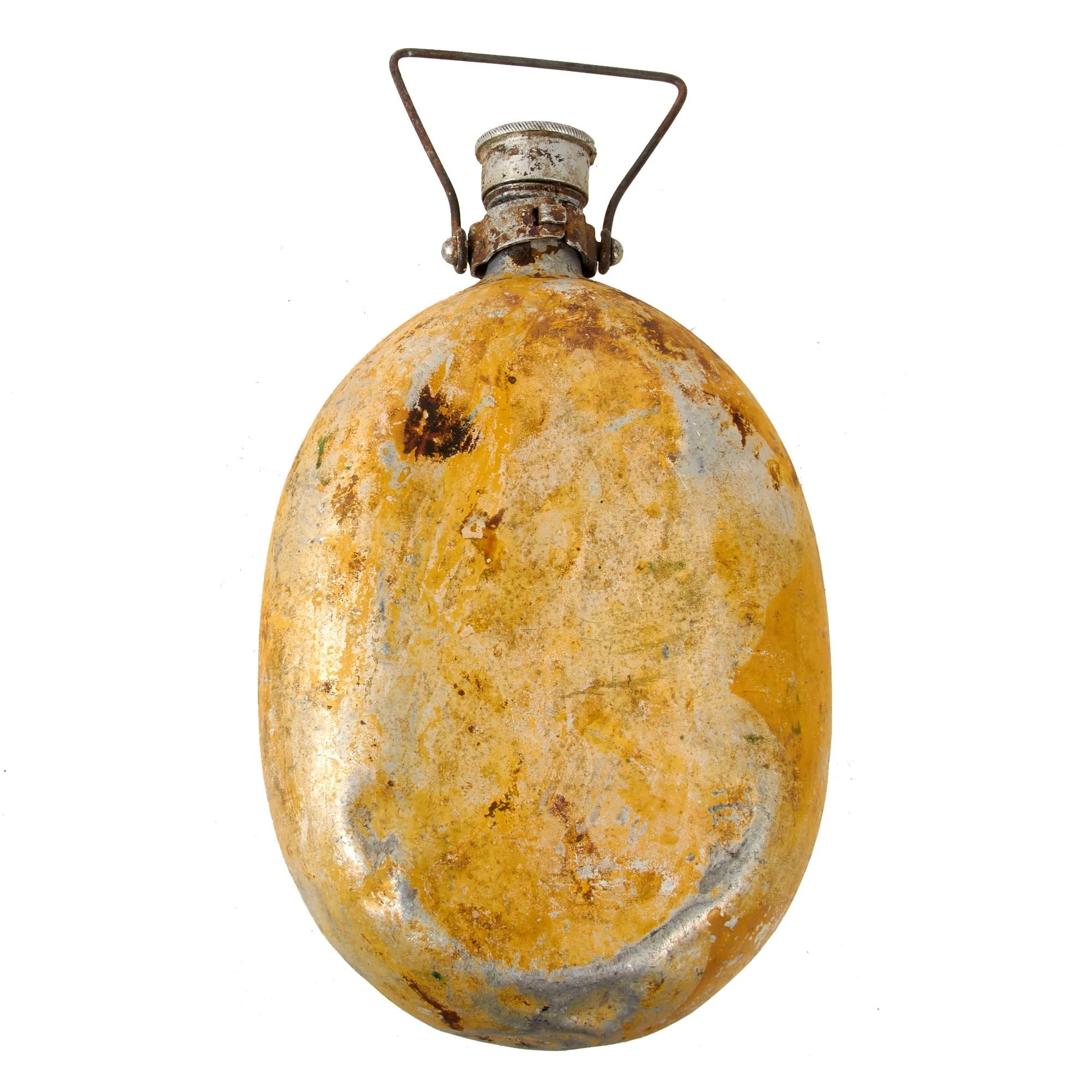 Original German WWII Unissued Luftwaffe Einmannshlauchboot Rubber Survival Dinghy Single Person Inflatable Boat by Klepper-Werke of Rosenheim with Collapsible Oar, Emergency Petrol & Water Canteens and Other Accessories — image 35