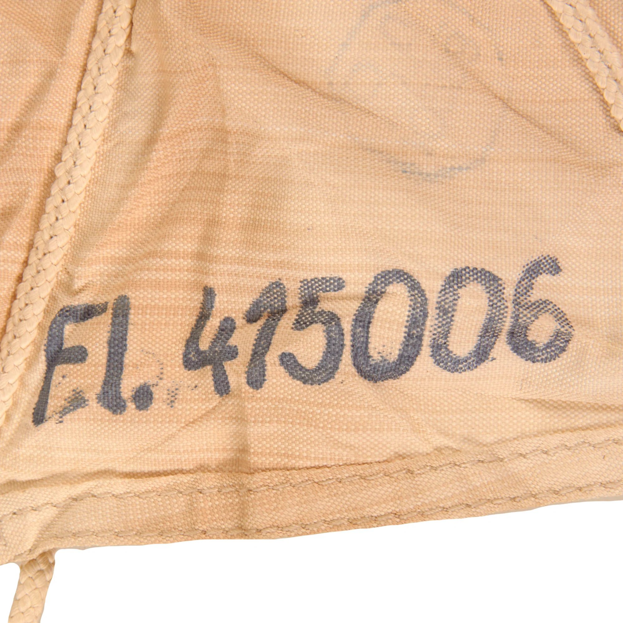 Original German WWII Unissued Luftwaffe Einmannshlauchboot Rubber Survival Dinghy Single Person Inflatable Boat by Klepper-Werke of Rosenheim with Collapsible Oar, Emergency Petrol & Water Canteens and Other Accessories — image 4