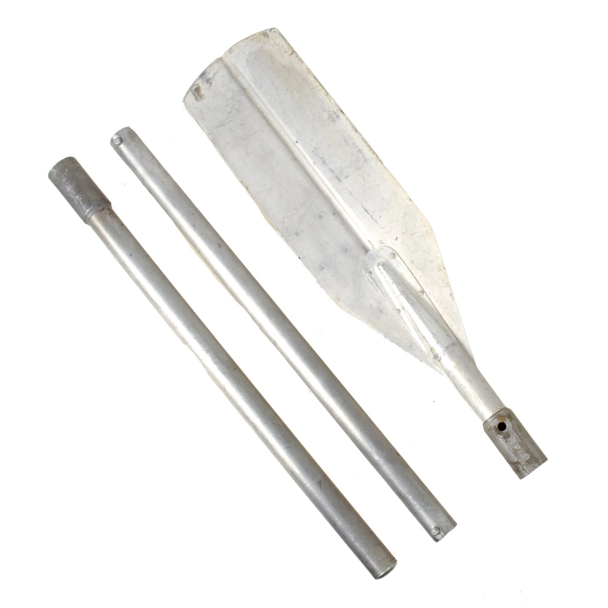 Original German WWII Unissued Luftwaffe Einmannshlauchboot Rubber Survival Dinghy Single Person Inflatable Boat by Klepper-Werke of Rosenheim with Collapsible Oar, Emergency Petrol & Water Canteens and Other Accessories — image 40