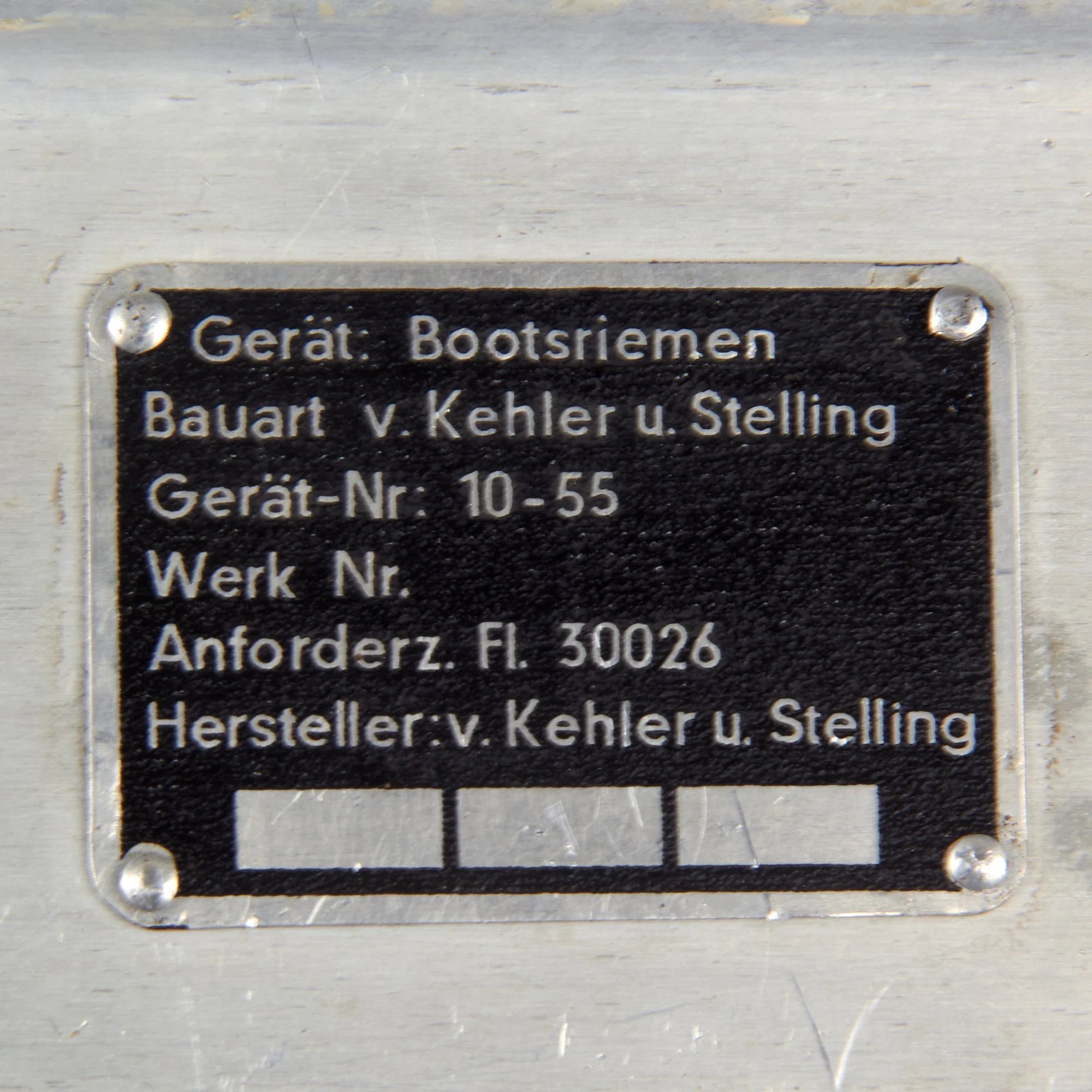 Original German WWII Unissued Luftwaffe Einmannshlauchboot Rubber Survival Dinghy Single Person Inflatable Boat by Klepper-Werke of Rosenheim with Collapsible Oar, Emergency Petrol & Water Canteens and Other Accessories — image 41