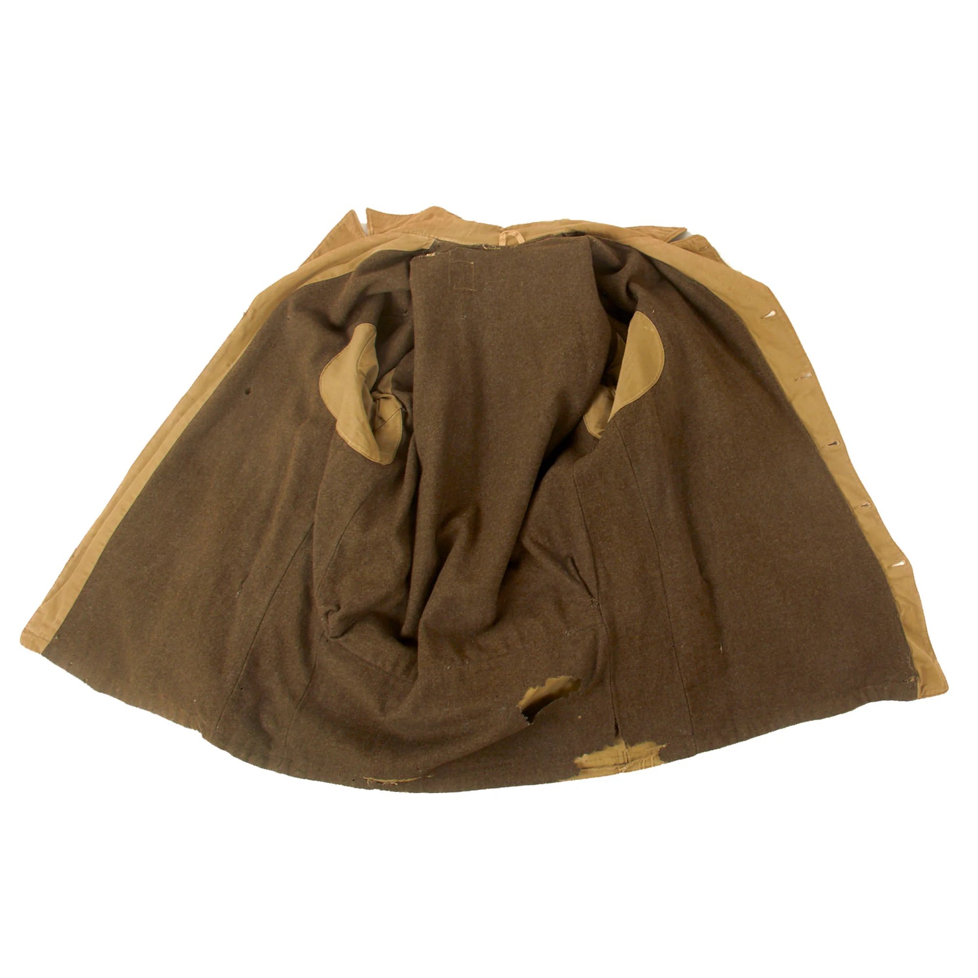 Original U.S. WWII M-1938 'Parsons' Field Jacket with Axis Prisoner of War PW Stencils — image 9