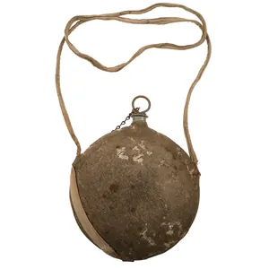 Original U.S. Civil War M1858 Smoothside Canteen with Chained Stopper, …