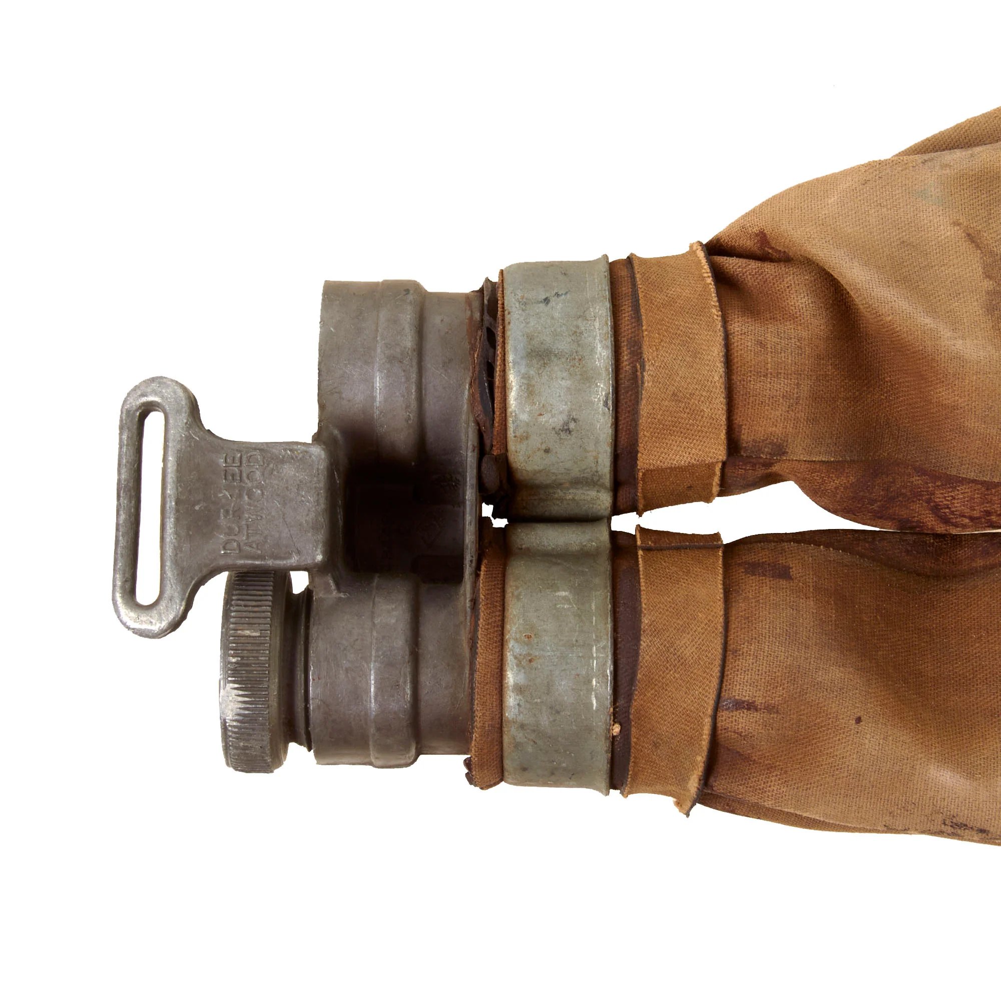 Original U.S. WWII Navy Original Crate of M1926 D-Day Inflatable Floatation Belt Life Preservers with Three Examples - Dated May, September, and October 1944 — image 10