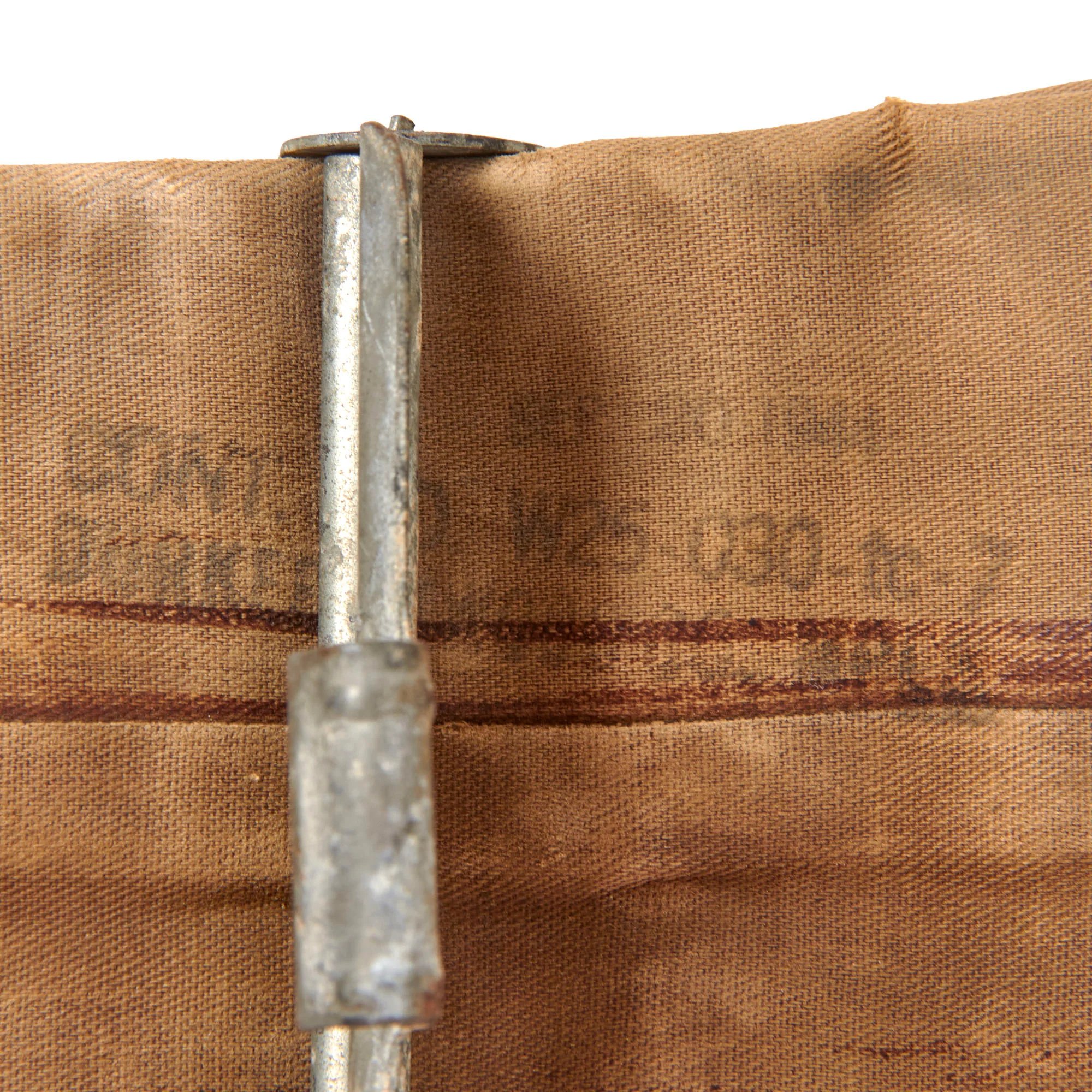 Original U.S. WWII Navy Original Crate of M1926 D-Day Inflatable Floatation Belt Life Preservers with Three Examples - Dated May, September, and October 1944 — image 13