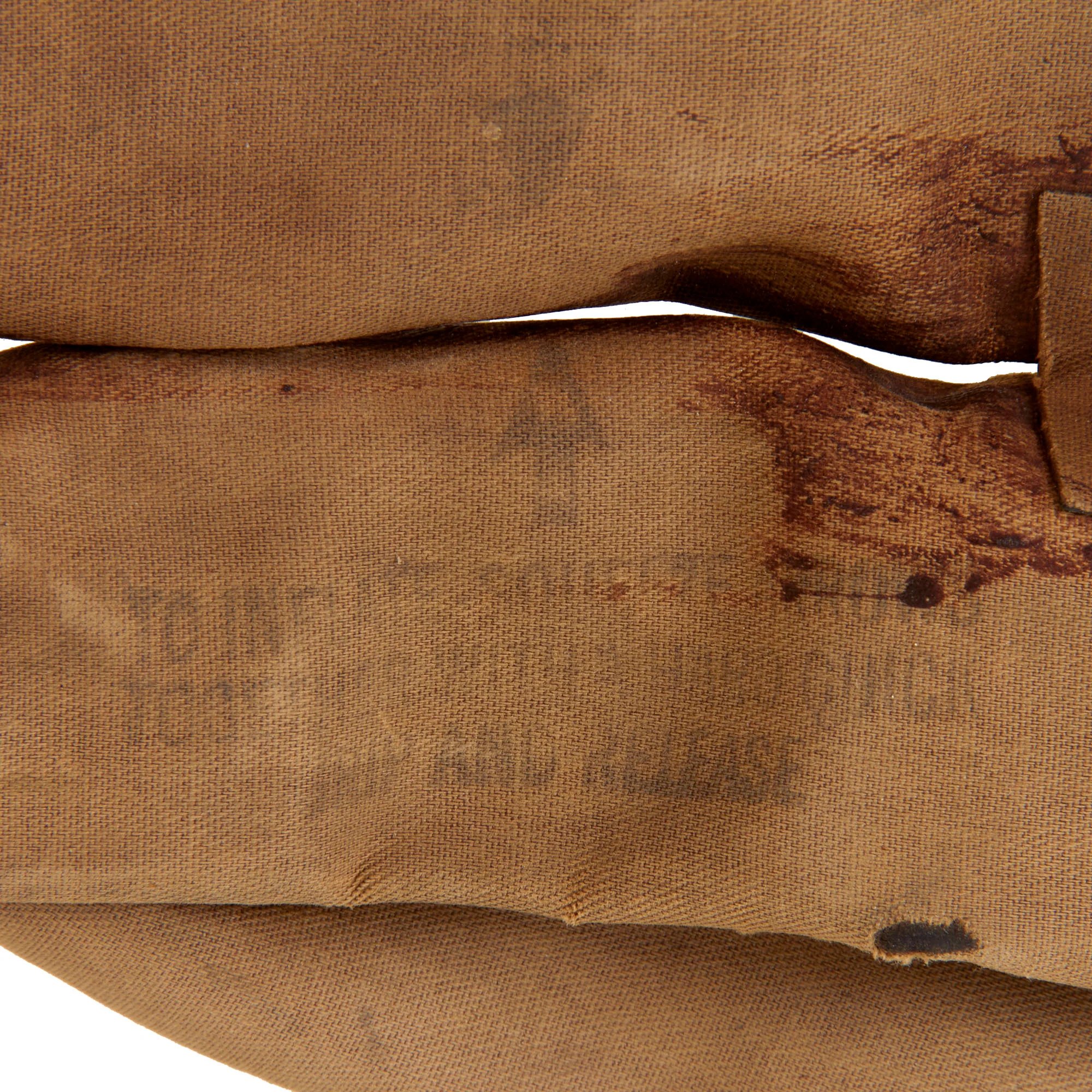 Original U.S. WWII Navy Original Crate of M1926 D-Day Inflatable Floatation Belt Life Preservers with Three Examples - Dated May, September, and October 1944 — image 16