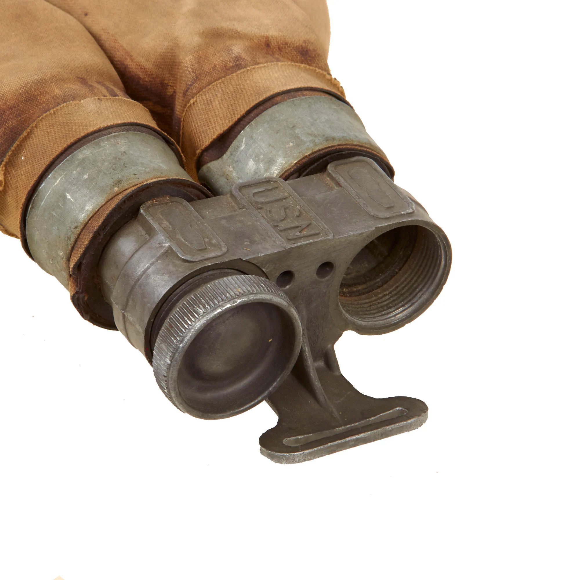 Original U.S. WWII Navy Original Crate of M1926 D-Day Inflatable Floatation Belt Life Preservers with Three Examples - Dated May, September, and October 1944 — image 17